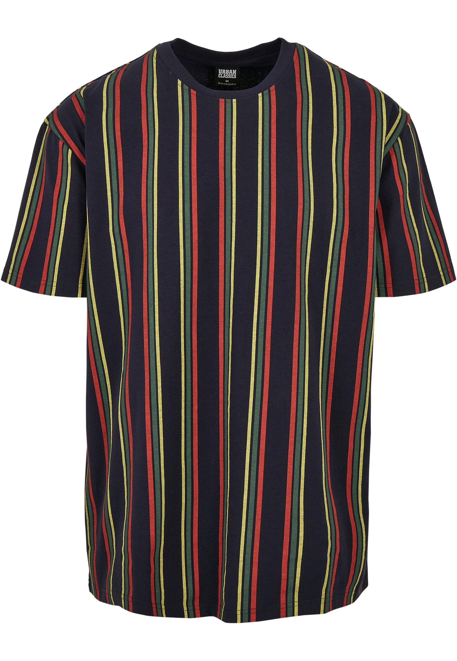 URBAN CLASSICS T-Shirt Urban Classics Herren Printed Oversized Retro Stripe Tee (1-tlg)