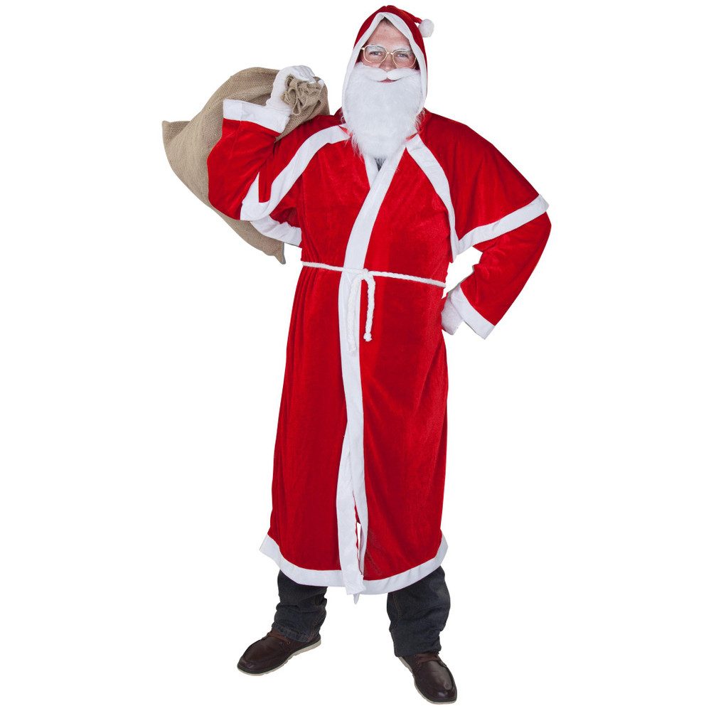 MICA Kostüm Nikolauskostüm - Einheitsgröße für Erwachsene - 4-teilig