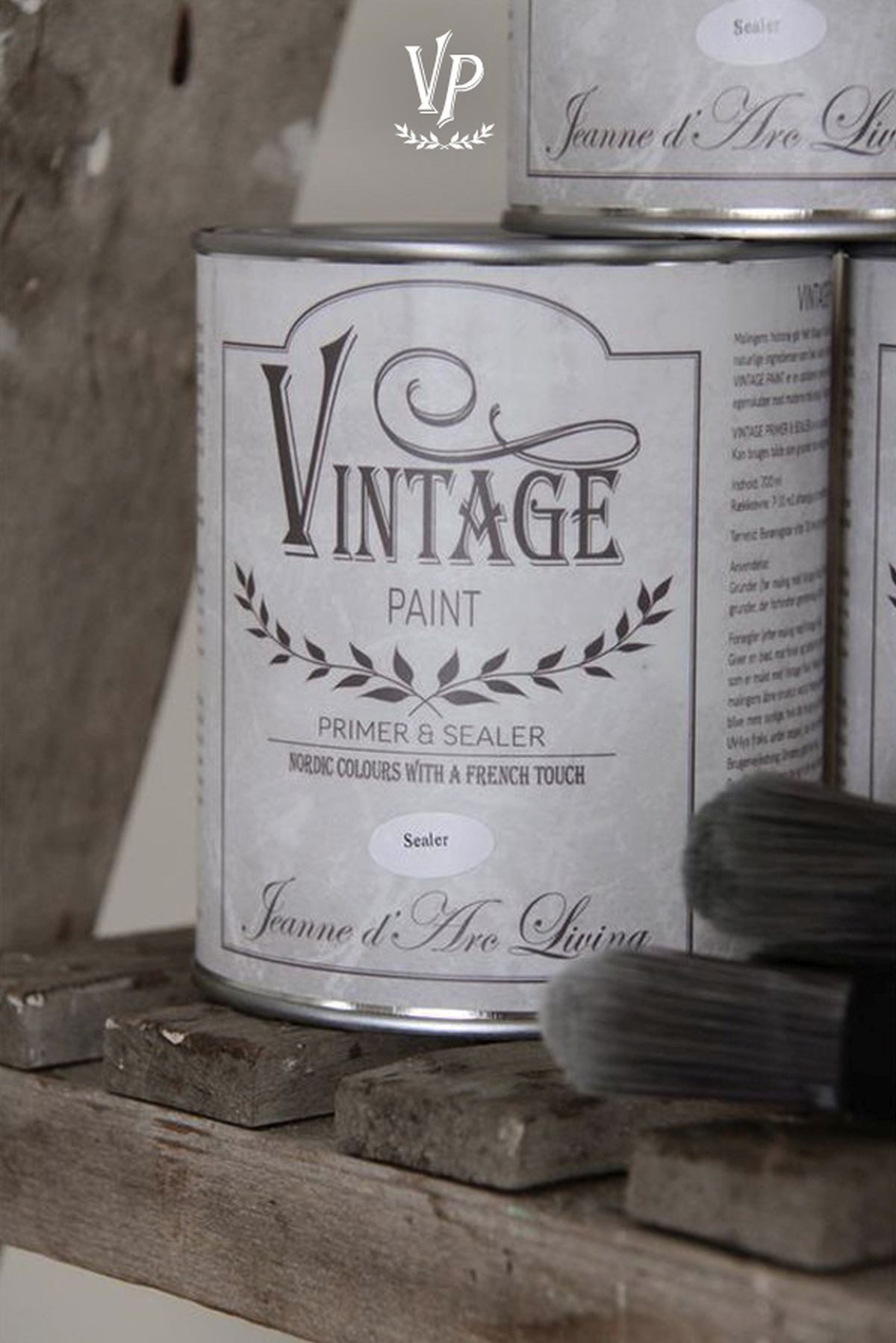 Vintage Paint Grundierfarbe Vintage Paint Primer & Sealer Decoupage Medium 200/700ml, Primer, Versiegelung und Decoupage Medium