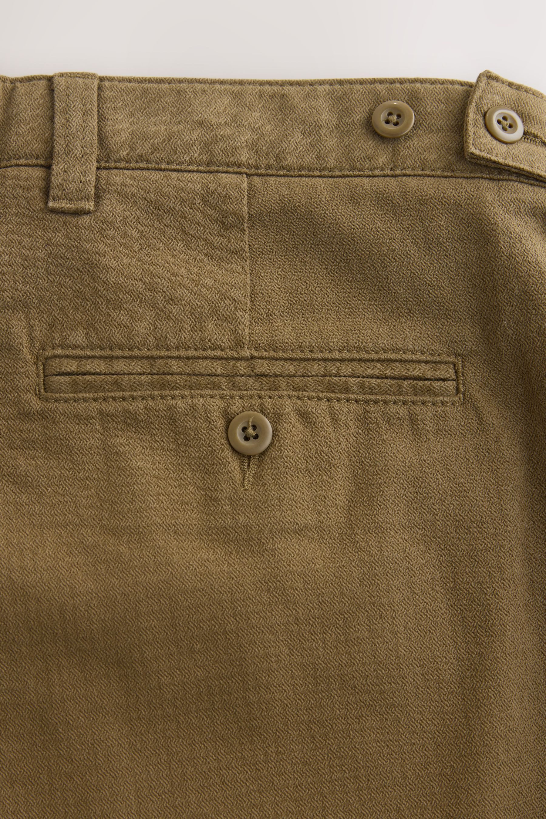 Next Bundfaltenhose Authentische Relaxed Fit Bundfaltenhose (1-tlg)