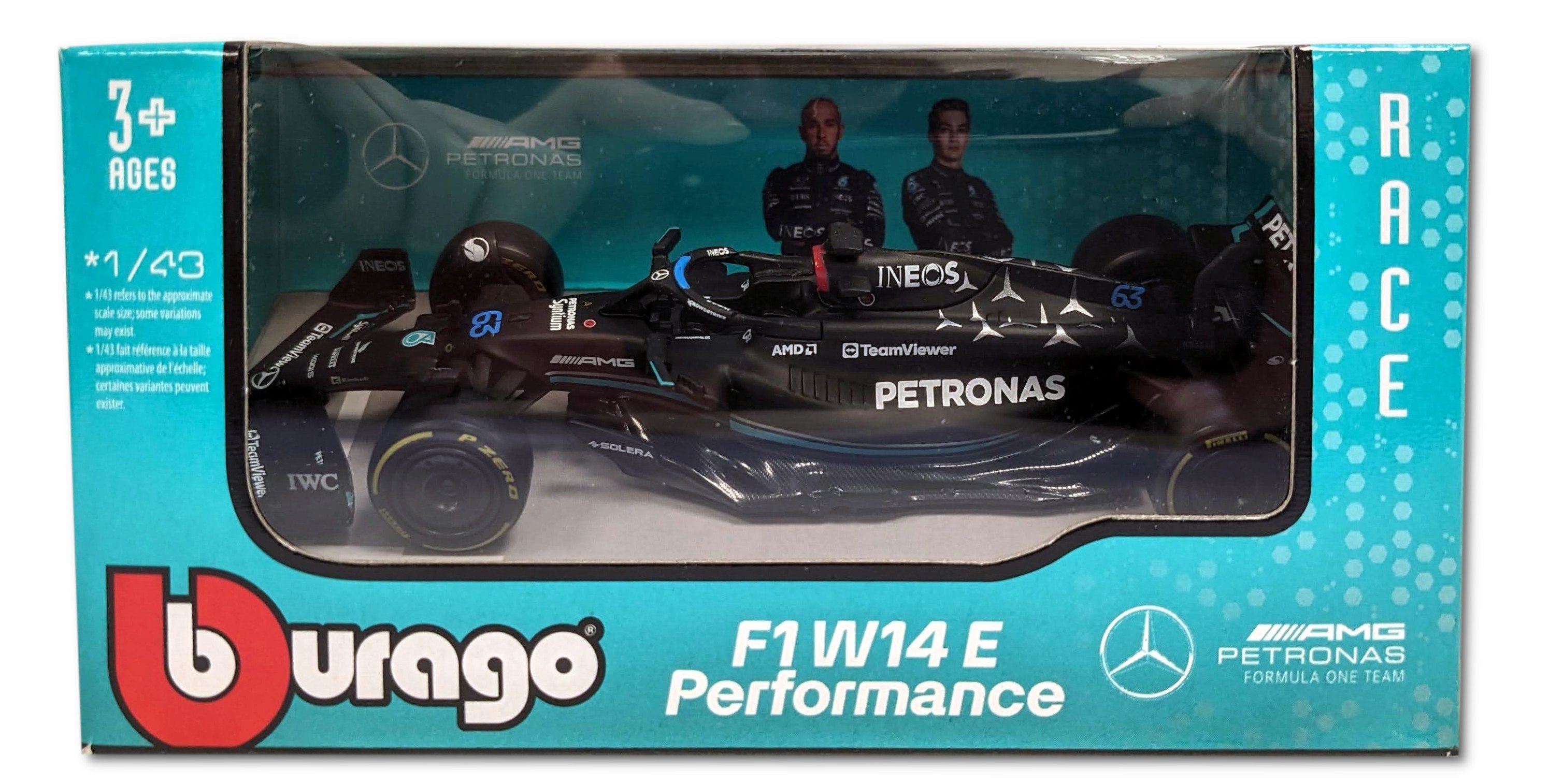 Modellauto F1 Mercedes AMG W14 '23 #63 Russel