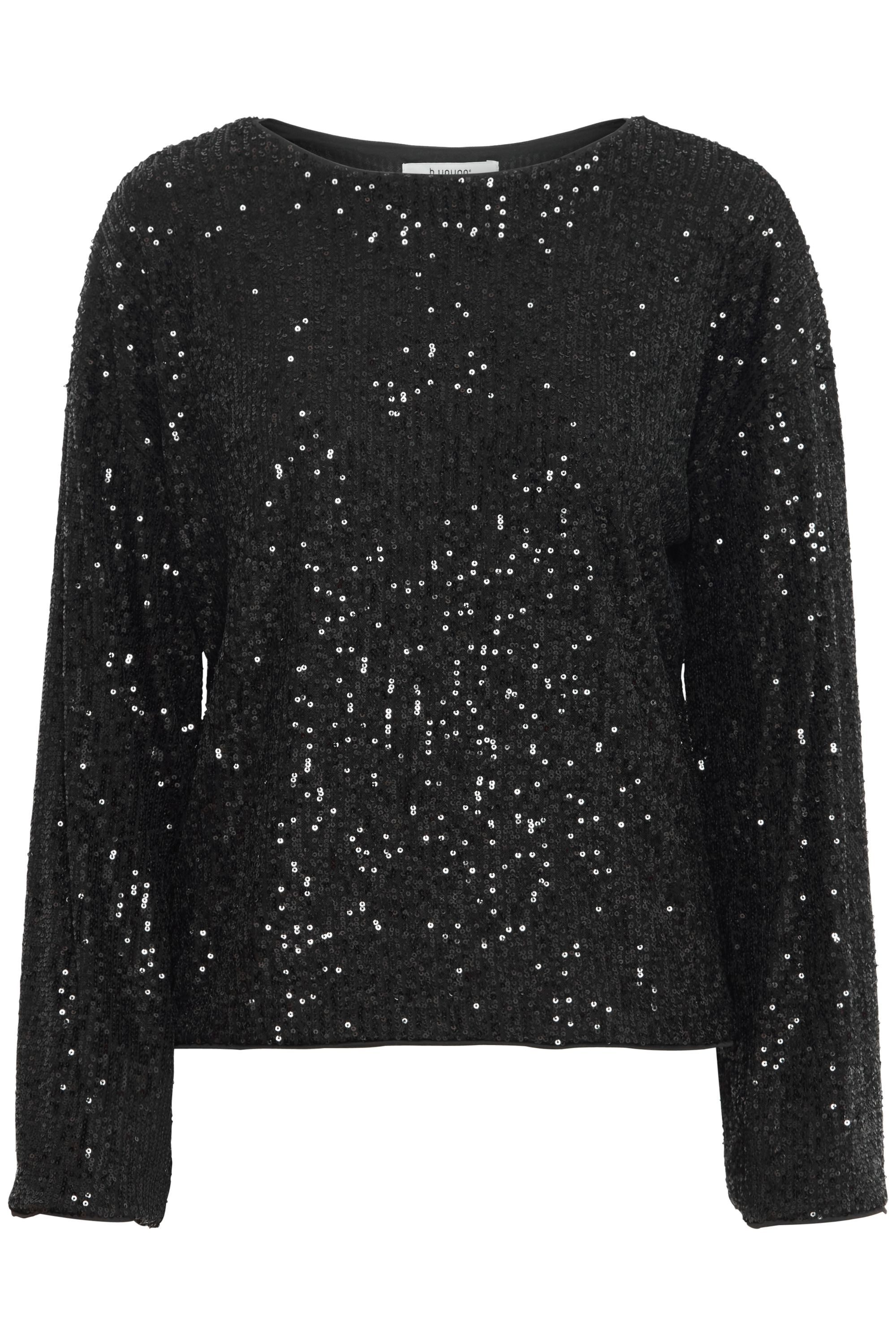 Langarmbluse Langarm-Shirt BYSOLIA