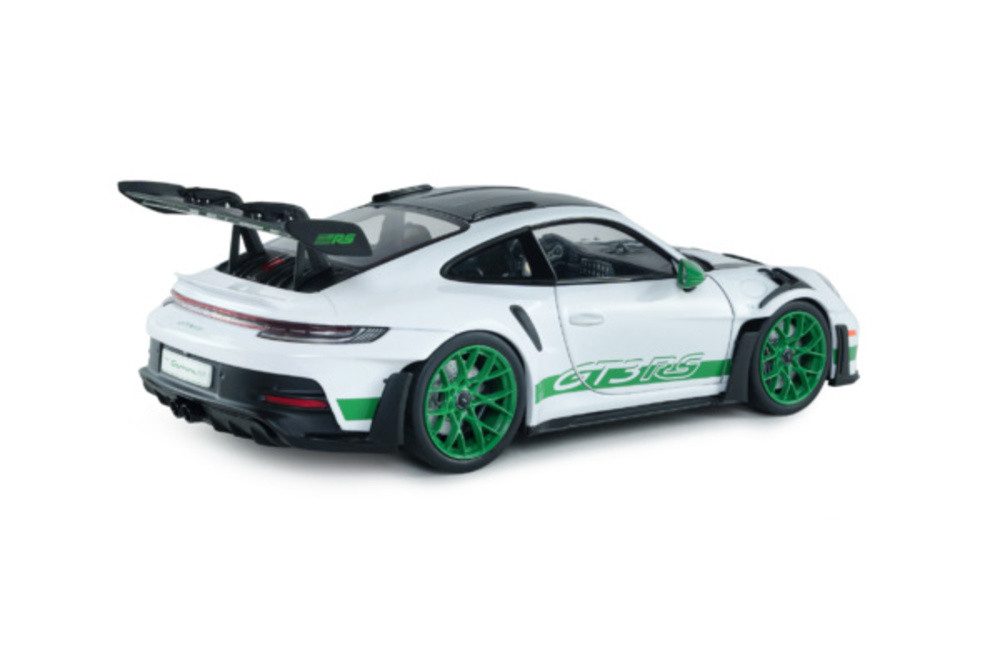 Solido Modellauto Porsche 911 GT3 RS Tribute to Carrera RS 2024 weiß grün, Maßstab 1:18