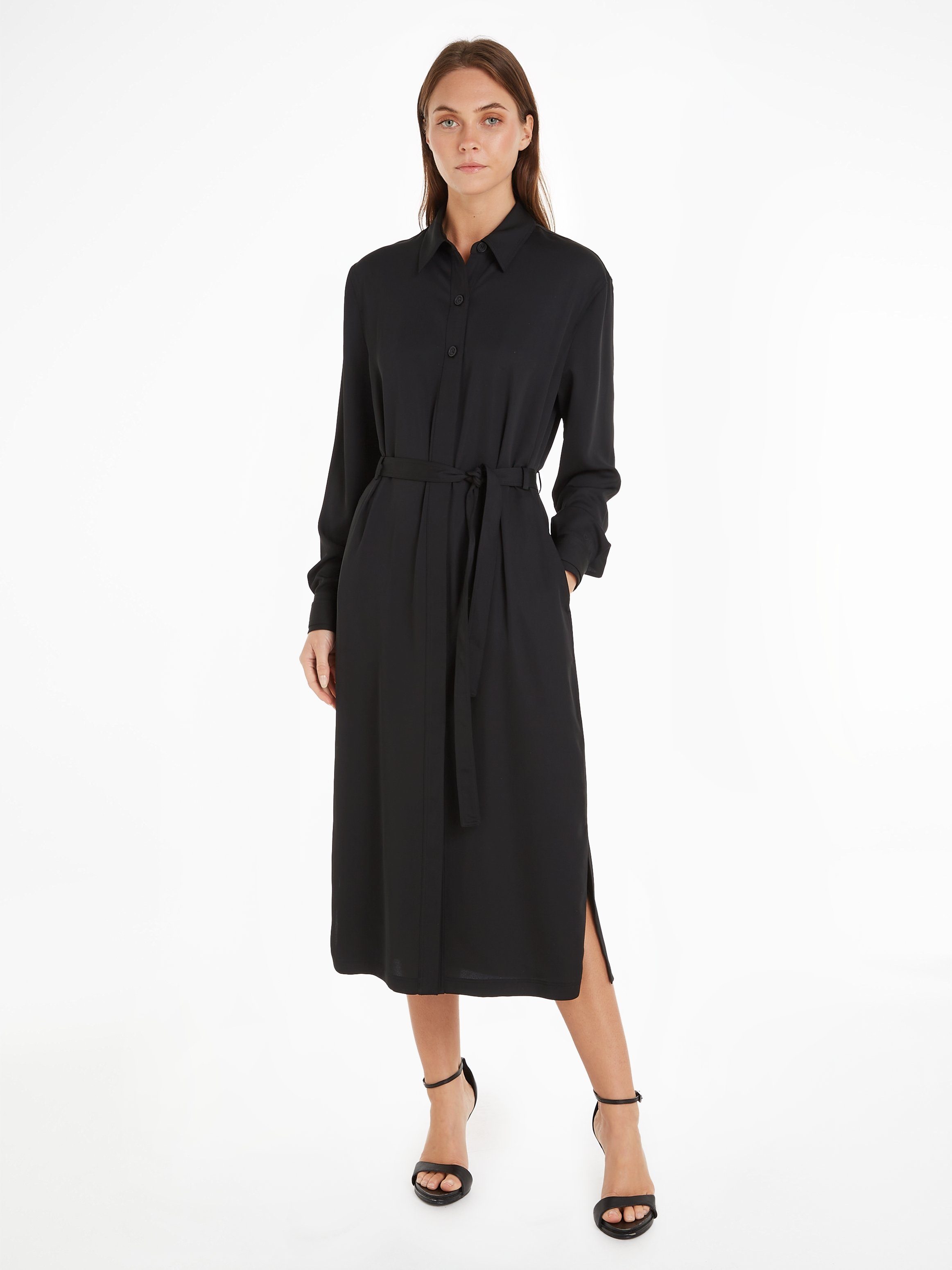 Calvin Klein Hemdblusenkleid RECYCLED CDC SHIRT UTILITY DRESS