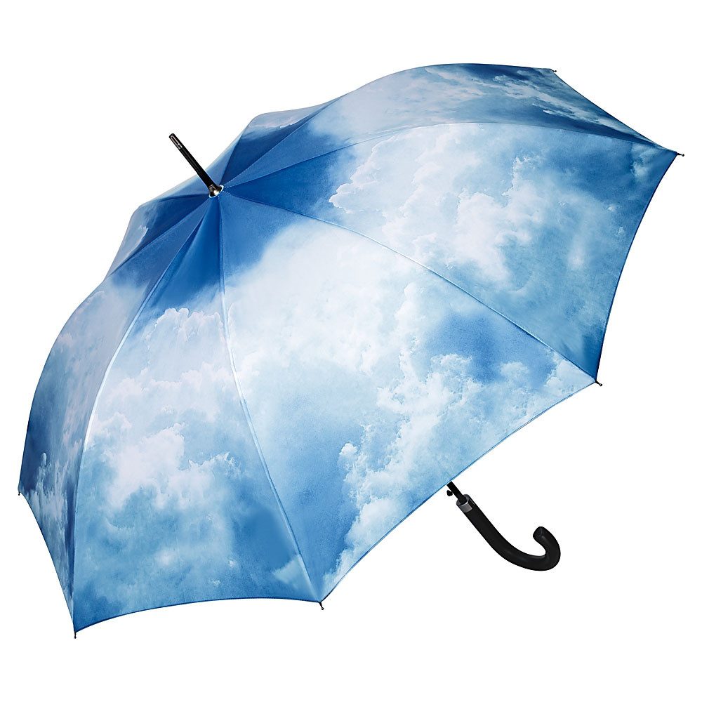von Lilienfeld Stockregenschirm Motivschirm Wolken Bayrischer Himmel Stabil, Motivdruck