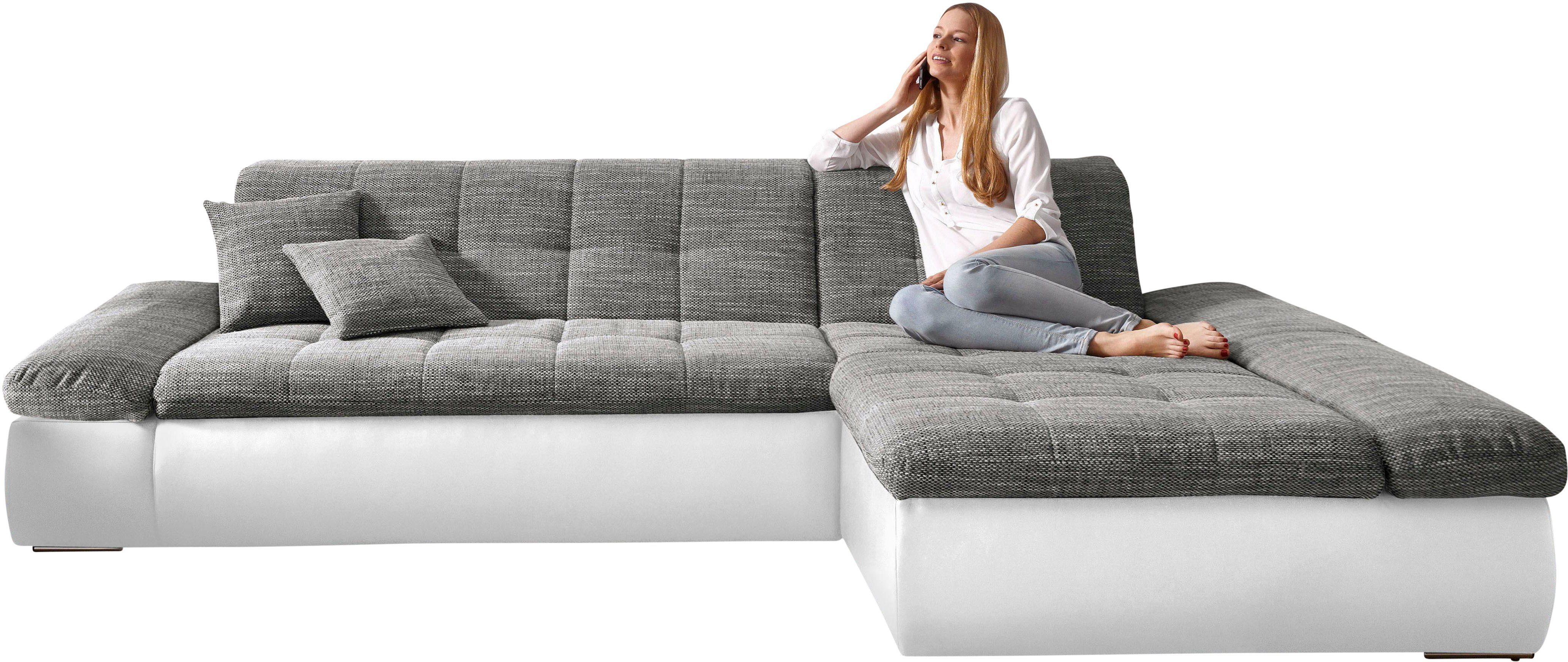 DOMO collection Ecksofa Moric, L-Form, XXL-Sofa günstig online kaufen