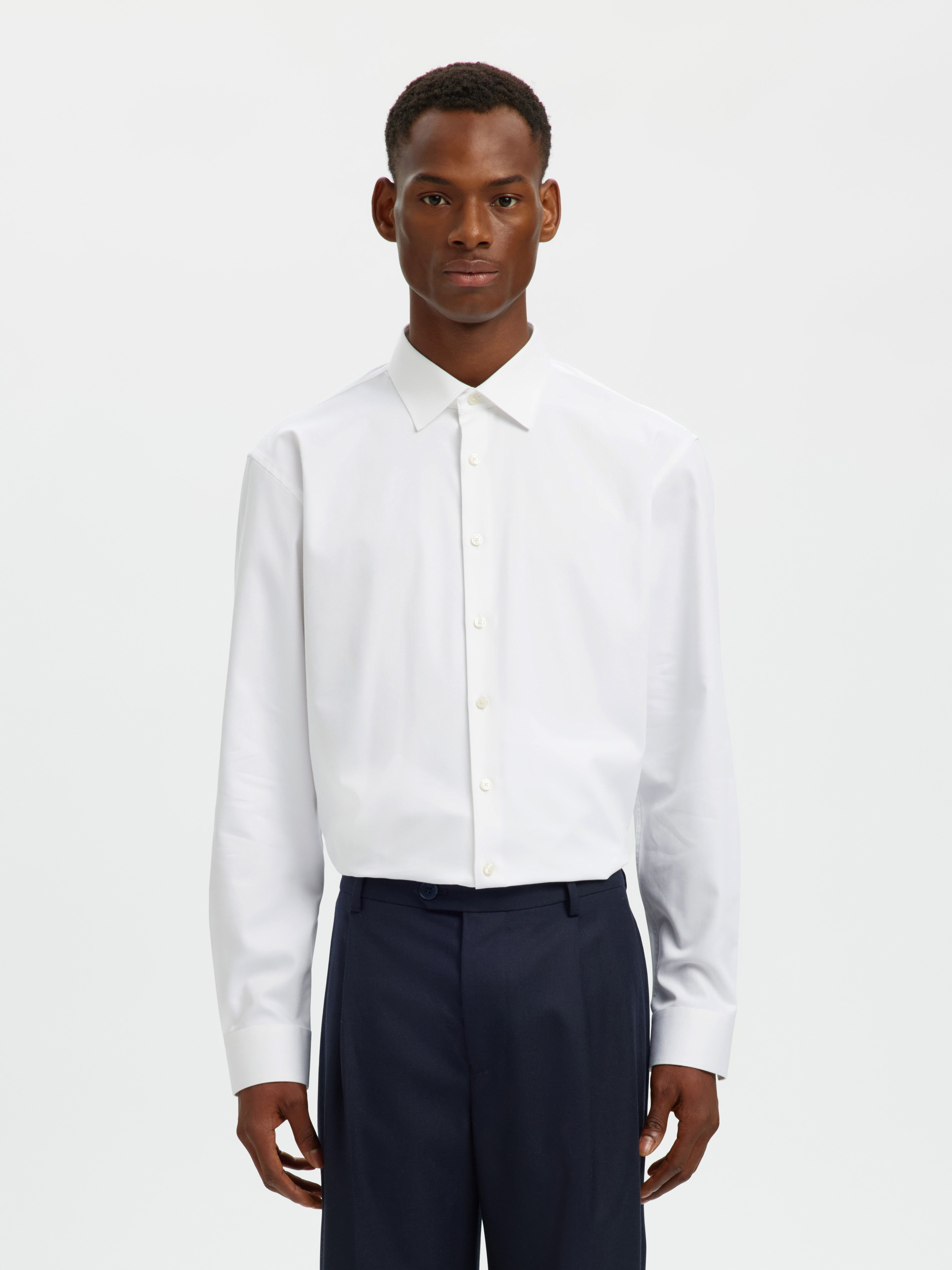 Selected Langarmhemd SLHREG-PERFORMANCE SHIRT LS NOOS
