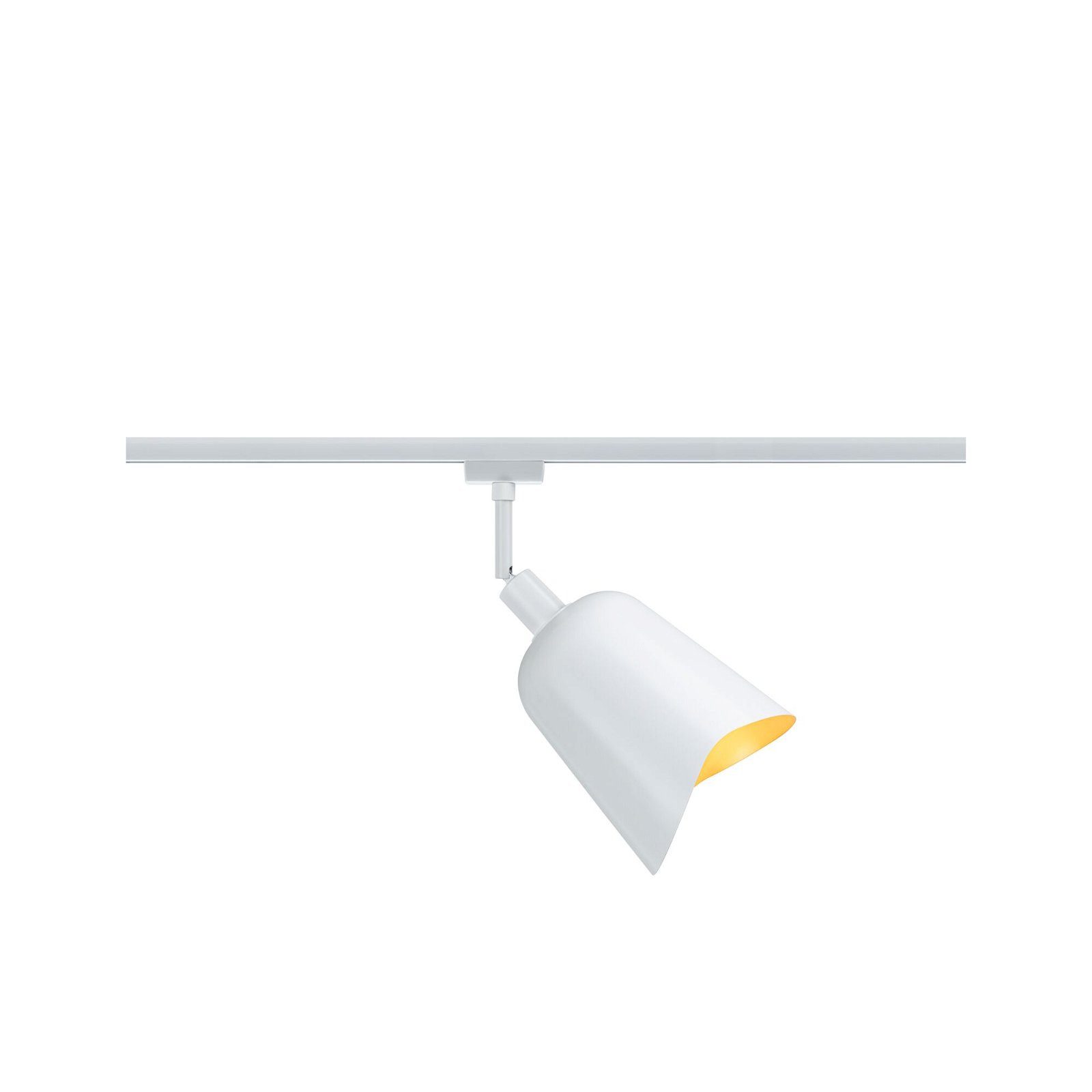 Paulmann Lampenschirm U-Rail Alvaro weiß/gold DecoSystems günstig online kaufen