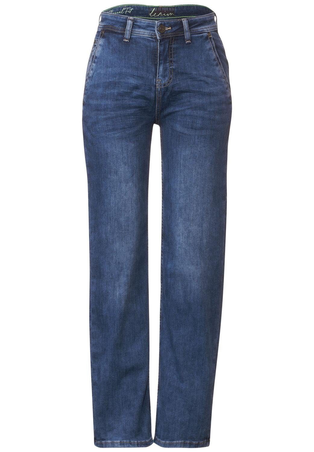 Regular-fit-Jeans STREET Leg.casua ONE Style Denim-Straight