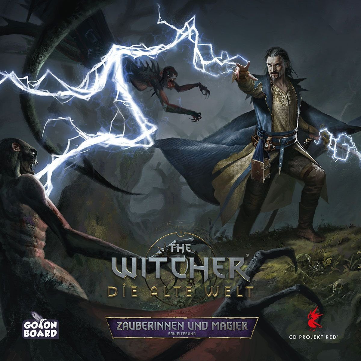 Asmodee Spiel Go on Board - The Witcher - Die Alte Welt, Zauberinnen und Magier