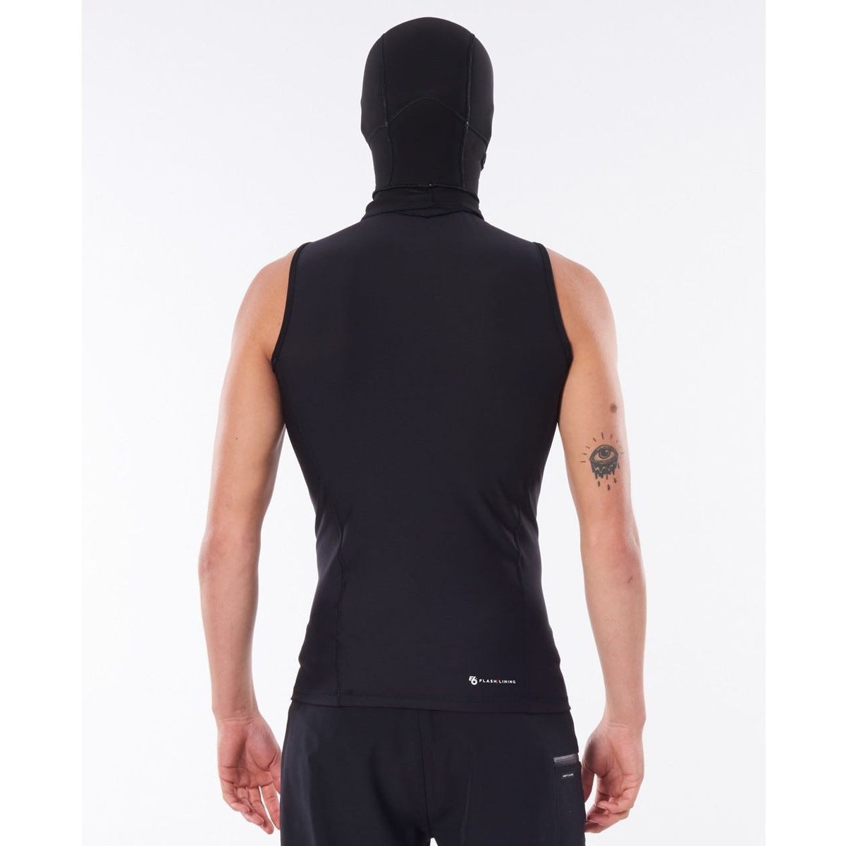 Rip Curl Badeshorts Fbomb Polypro Hood Vest Leichtes, flexibles Neopren-Top mit schnelltrocknendem Futter, ideal