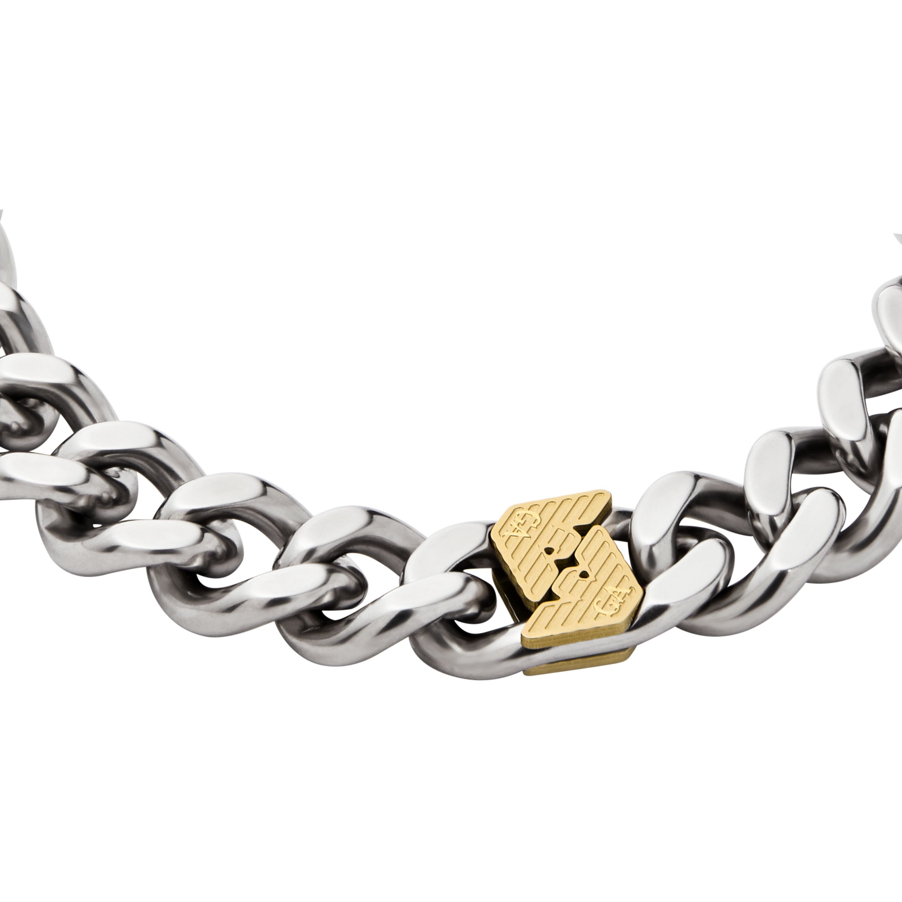 Emporio Armani Armband Schmuck Geschenk Edelstahl Bicolor günstig online kaufen