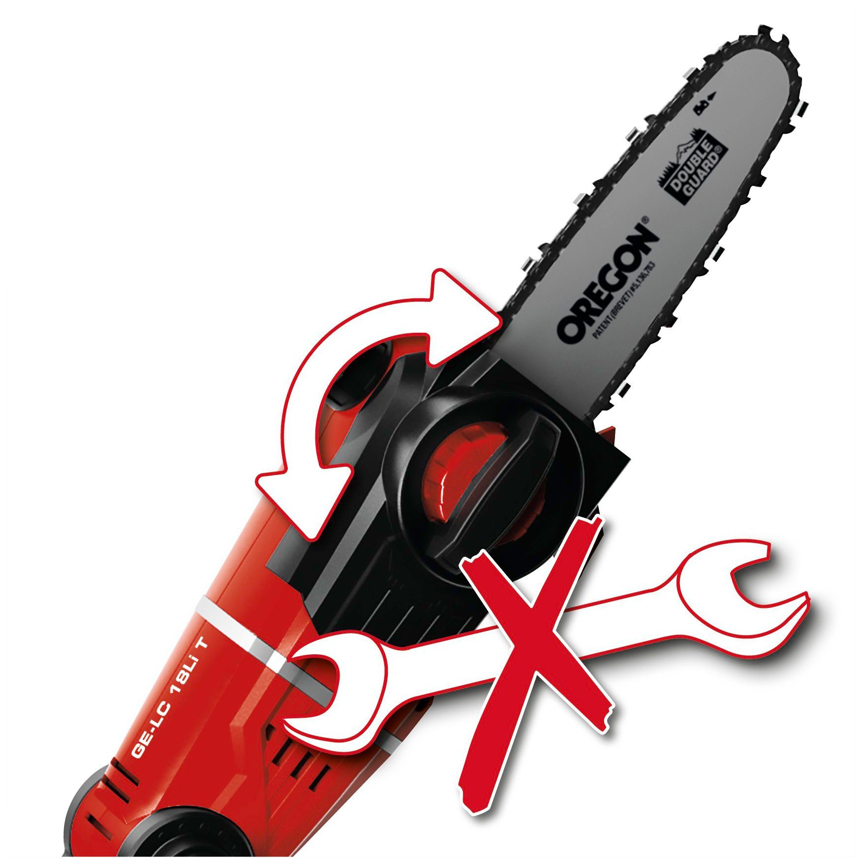 Einhell pole pruner, attachment for model GE-HH18/45Li T