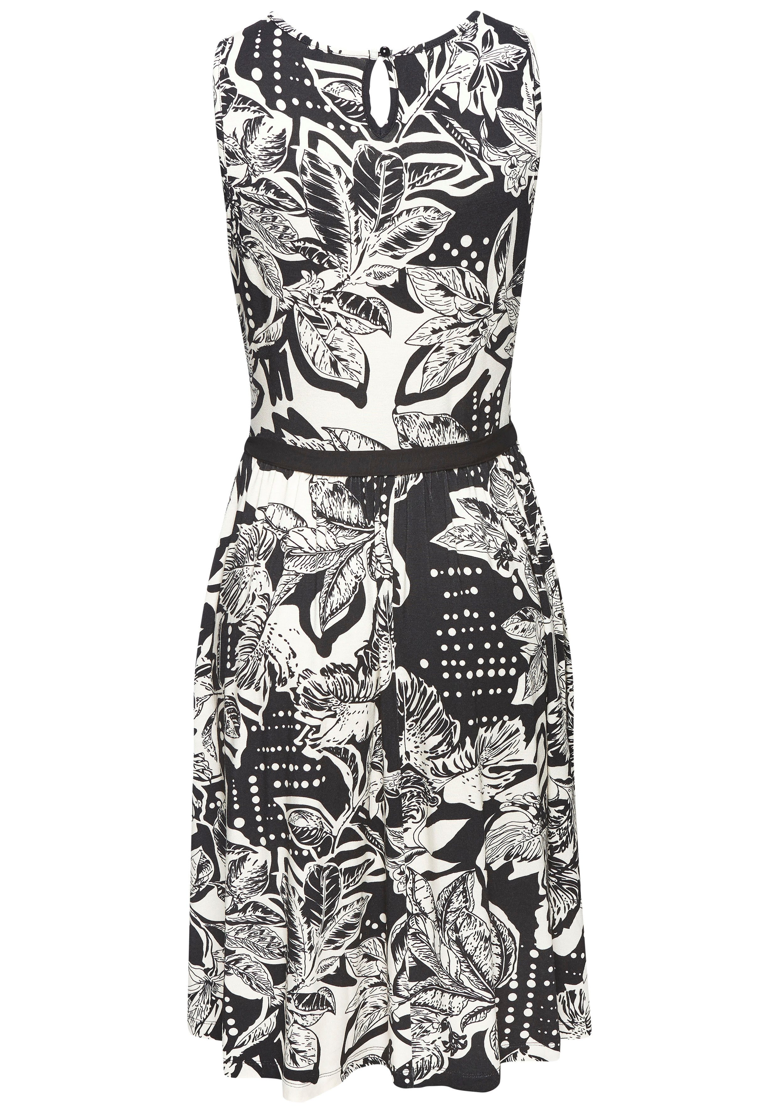 Vivance Jerseykleid mit Bindeband, Sommerkleid, casual