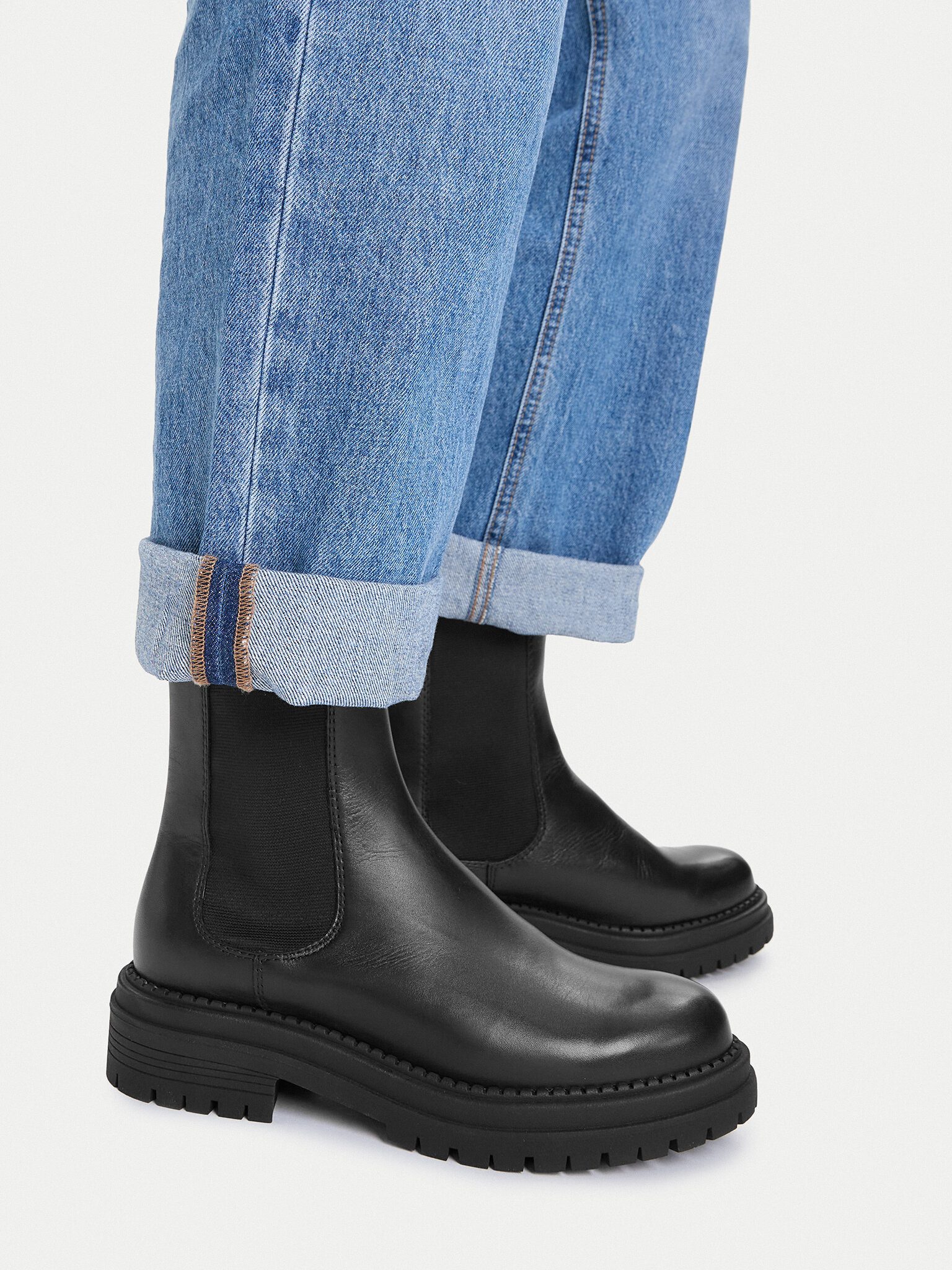 LASOCKI Lasocki Damenstiefel Schwarz CEO-RST-WHETHER-02 Chelseaboots