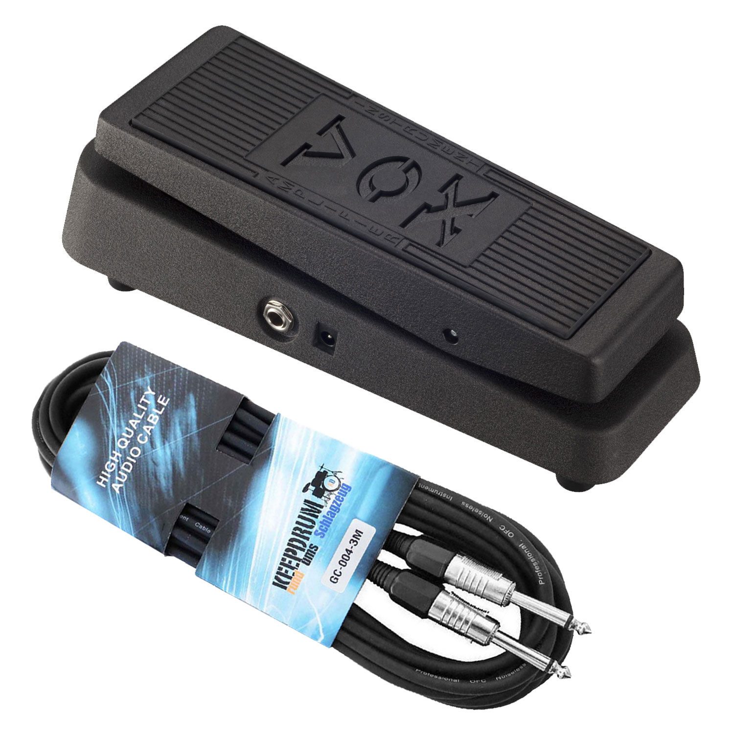 VOX-AMPS E-Gitarre Vox Effektgerät V845 Wah-Wah Pedal mit Kabel, Effektgerät, Gitarre und Bass, Effektgerät