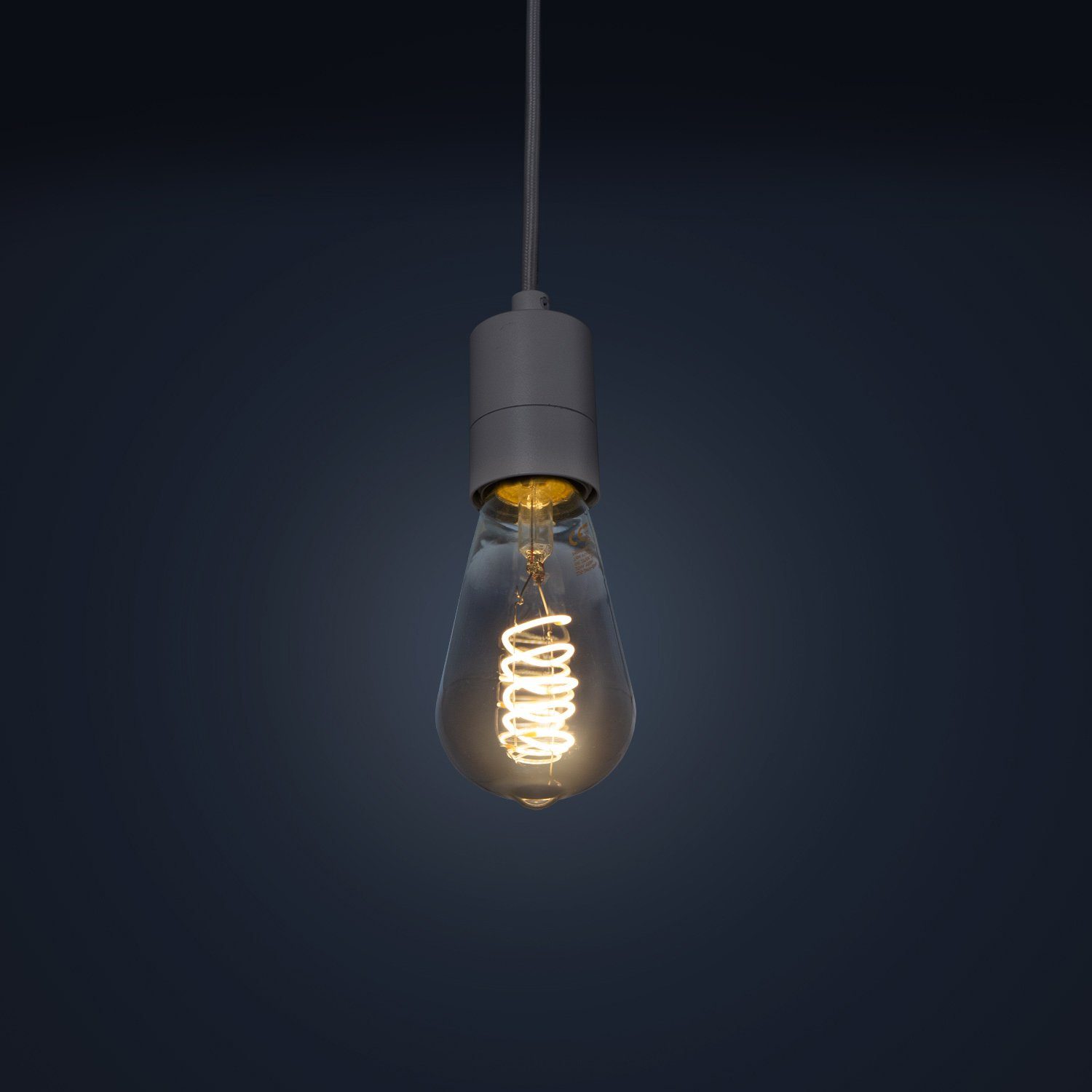 Paco Home Pendelleuchte Gestaltung Individuelle Einfache Ideal Leuchtmittel, HUGO, 1-Flammig ohne Montage Kürzbar Für