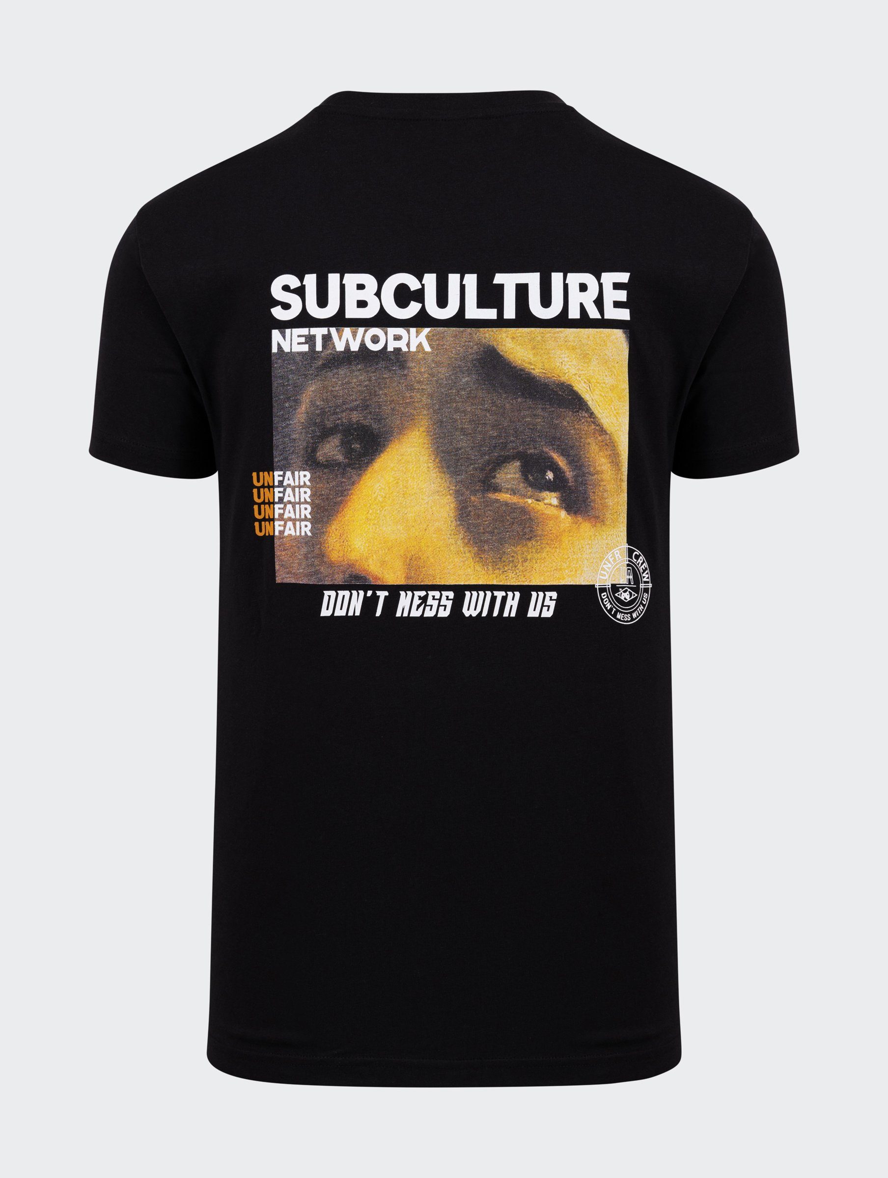 Subculture Athletics Herren black Athletics Unfair Adult T-Shirt Unfair Network T-Shirt