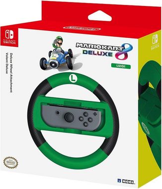 Hori Deluxe Wheel Attachment Luigi Gaming-Lenkrad