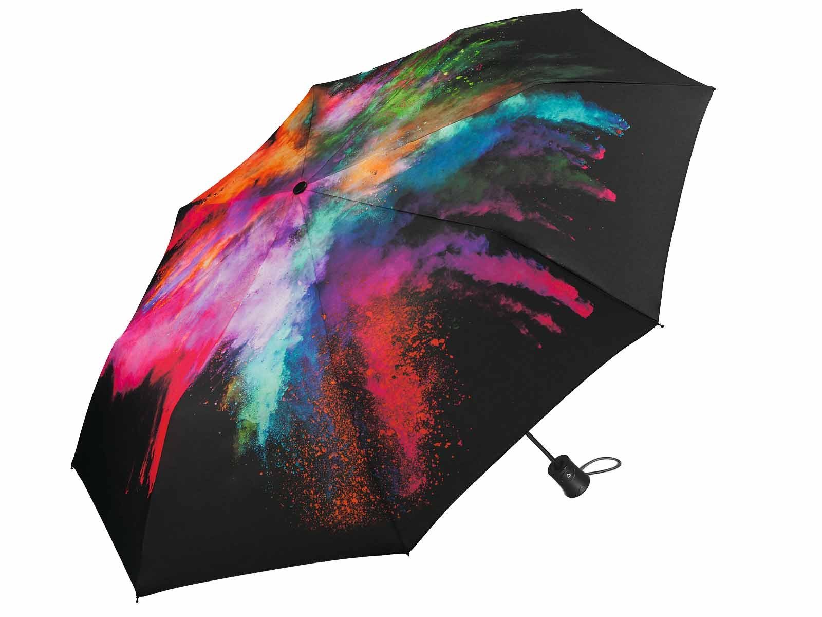 Taschenregenschirm HAPPY leicht Taschenregenschirm, RAIN