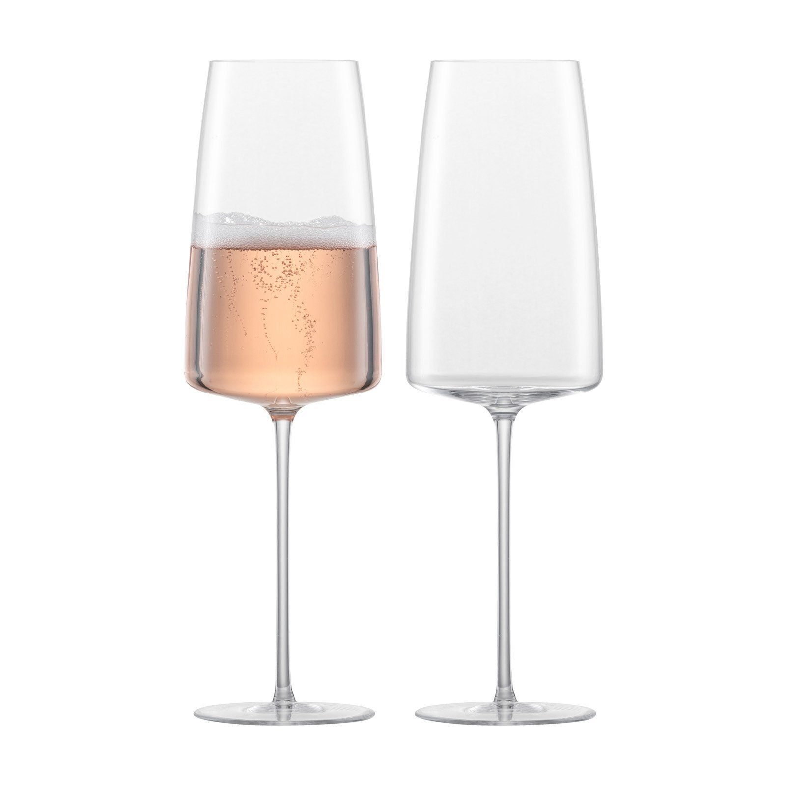 Zwiesel Glas Sektglas Simplify Sektgläser 407 ml 2er Set, Glas