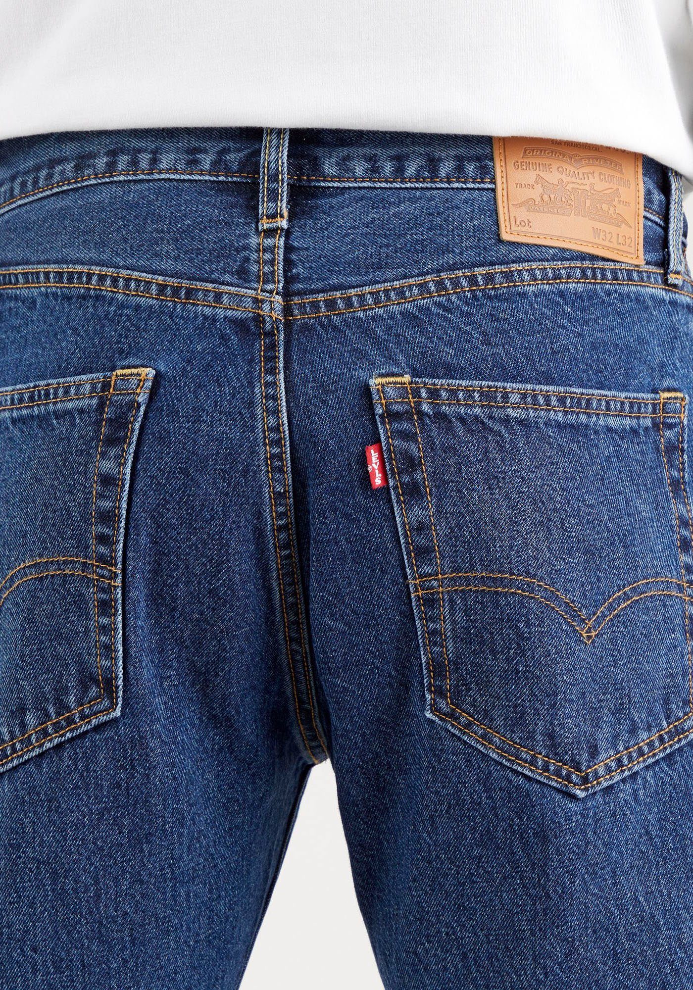 Lederbadge Levi's® RUBBER WORM Straight-Jeans mit 551Z AUTHENTIC