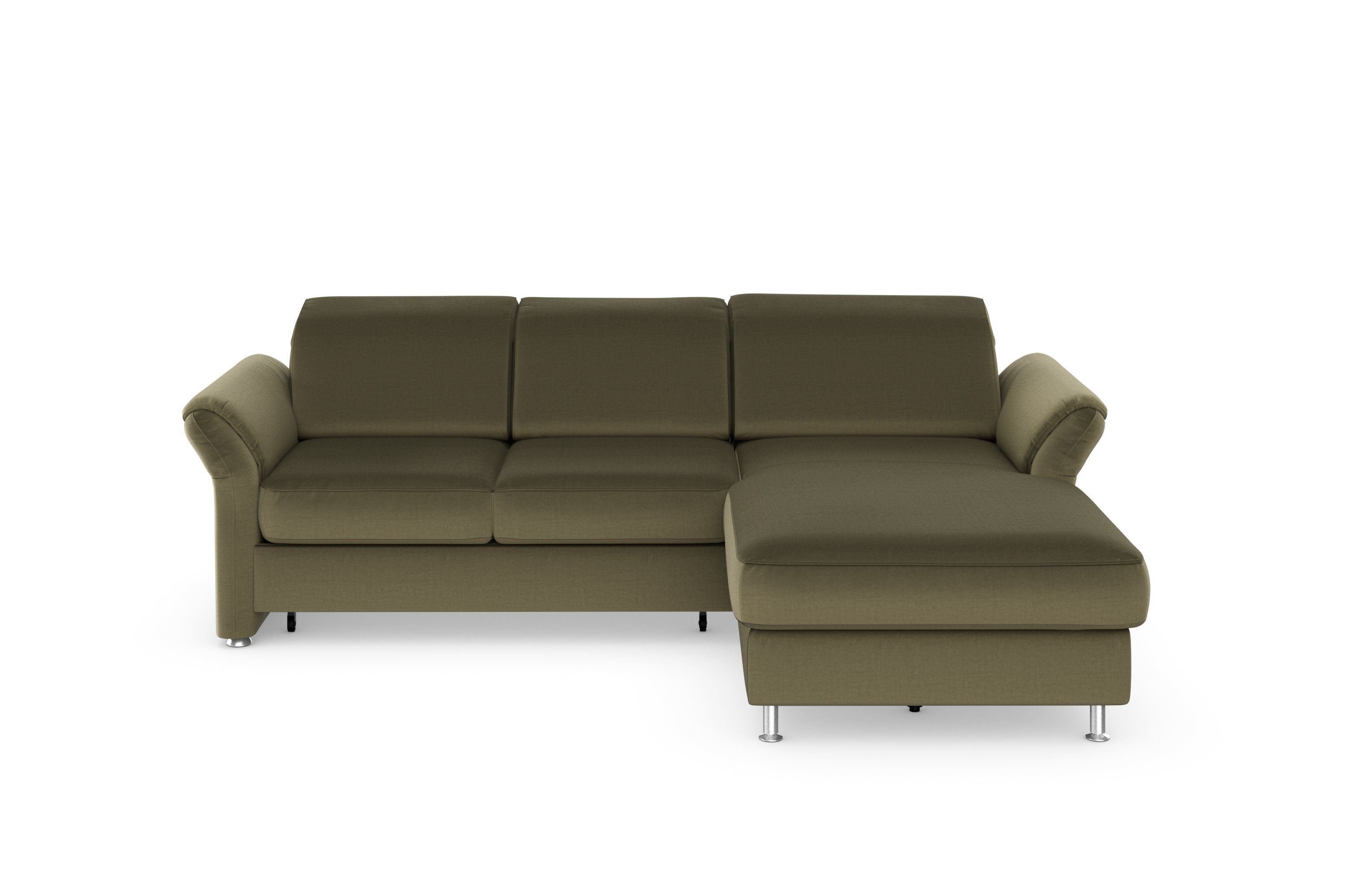 sit&more Ecksofa Apulia L-Form, wahlweise Bettfunktion, Bettkasten und Kopf- und Armteilverstellung