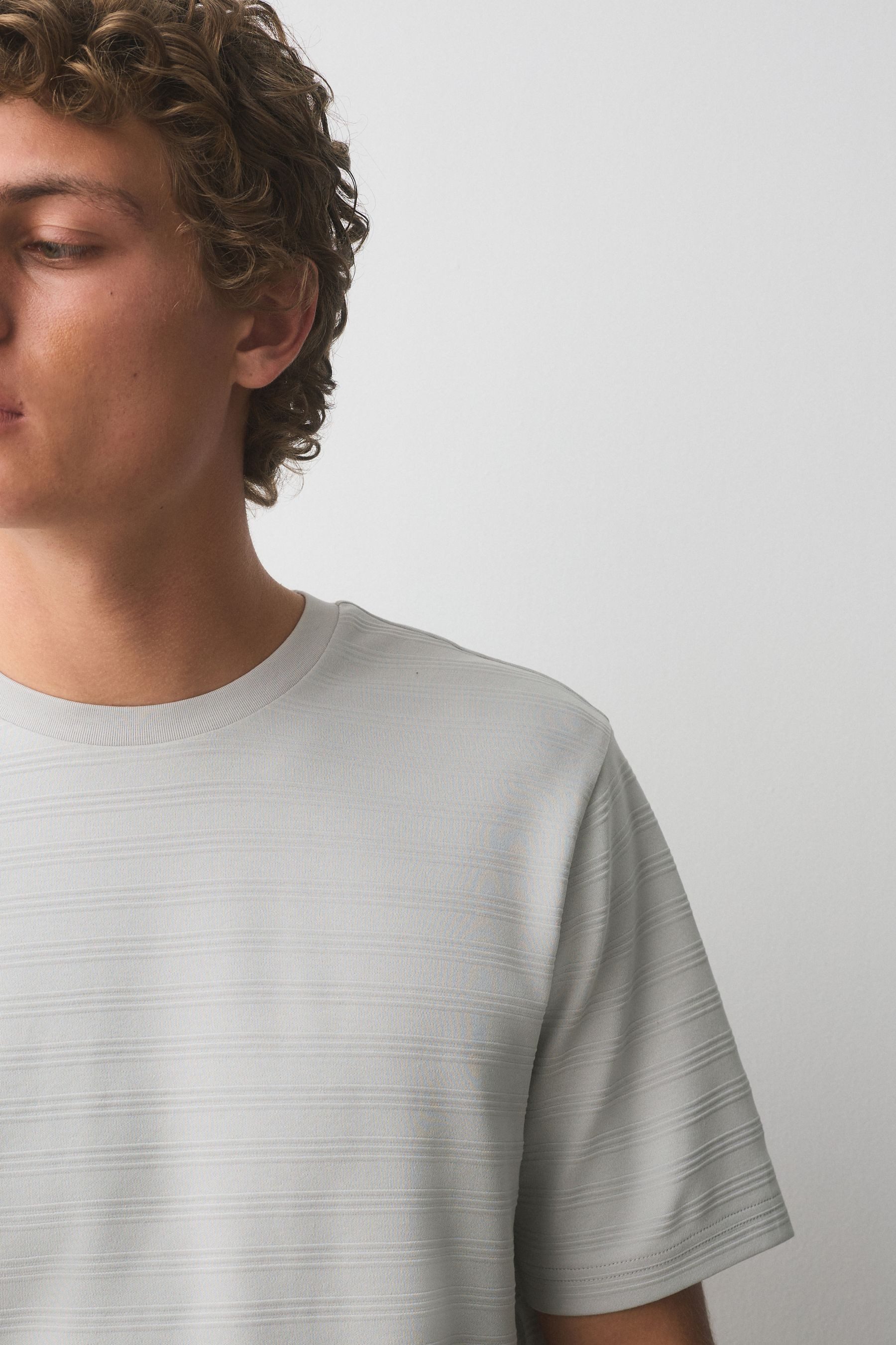 Next T-Shirt N. Premium strukturiertes Regular Fit T-Shirt (1-tlg)