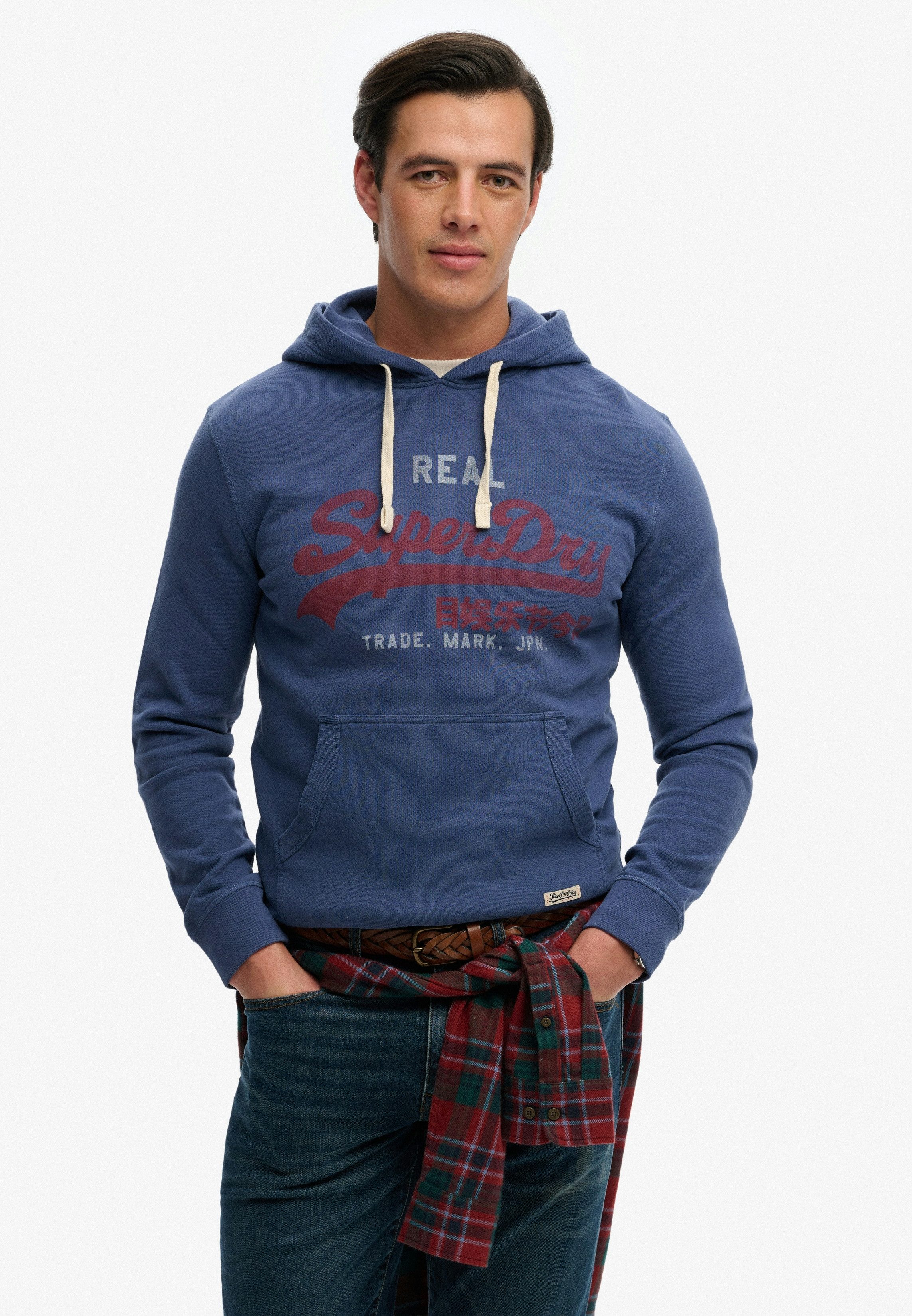 Superdry Kapuzensweatshirt VL CLASSIC HOOD mit klassischem Vintage-Logo Print