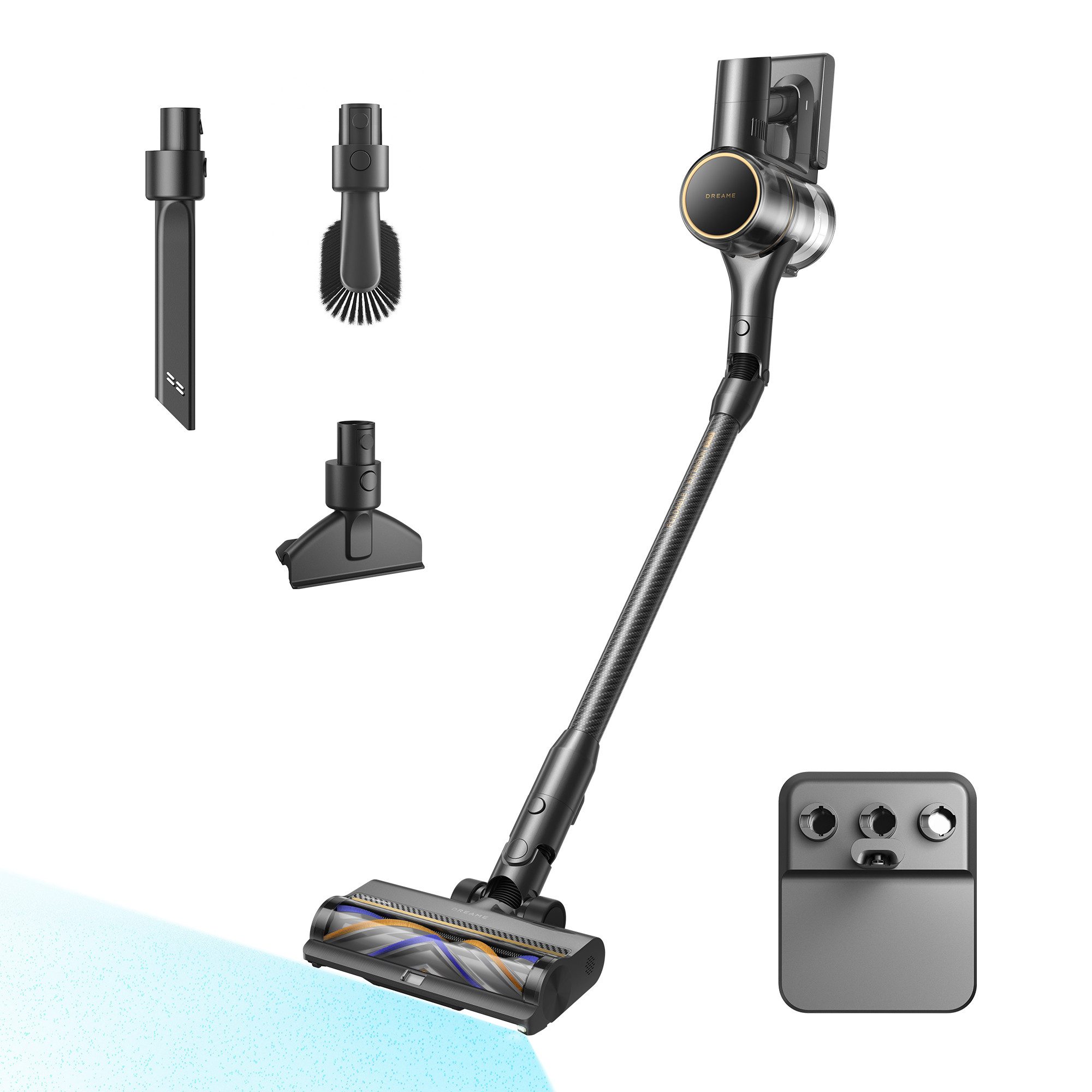 Dreame Akku-Hand-und Stielstaubsauger R20 Pro, 600 W, 26000 Pa, Anti-Haar, 99.9% Filter, LED, Flex 90°