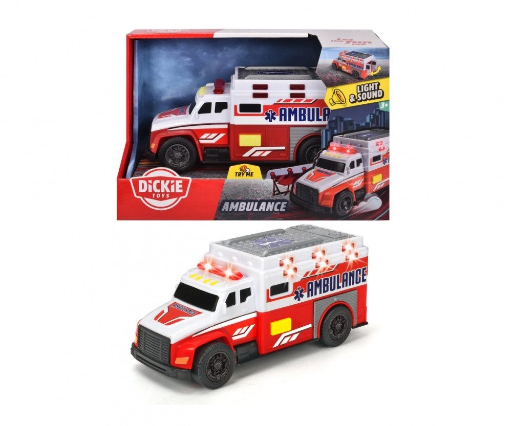 Dickie Toys Spielzeug-Auto Dickie Ambulance Auto
