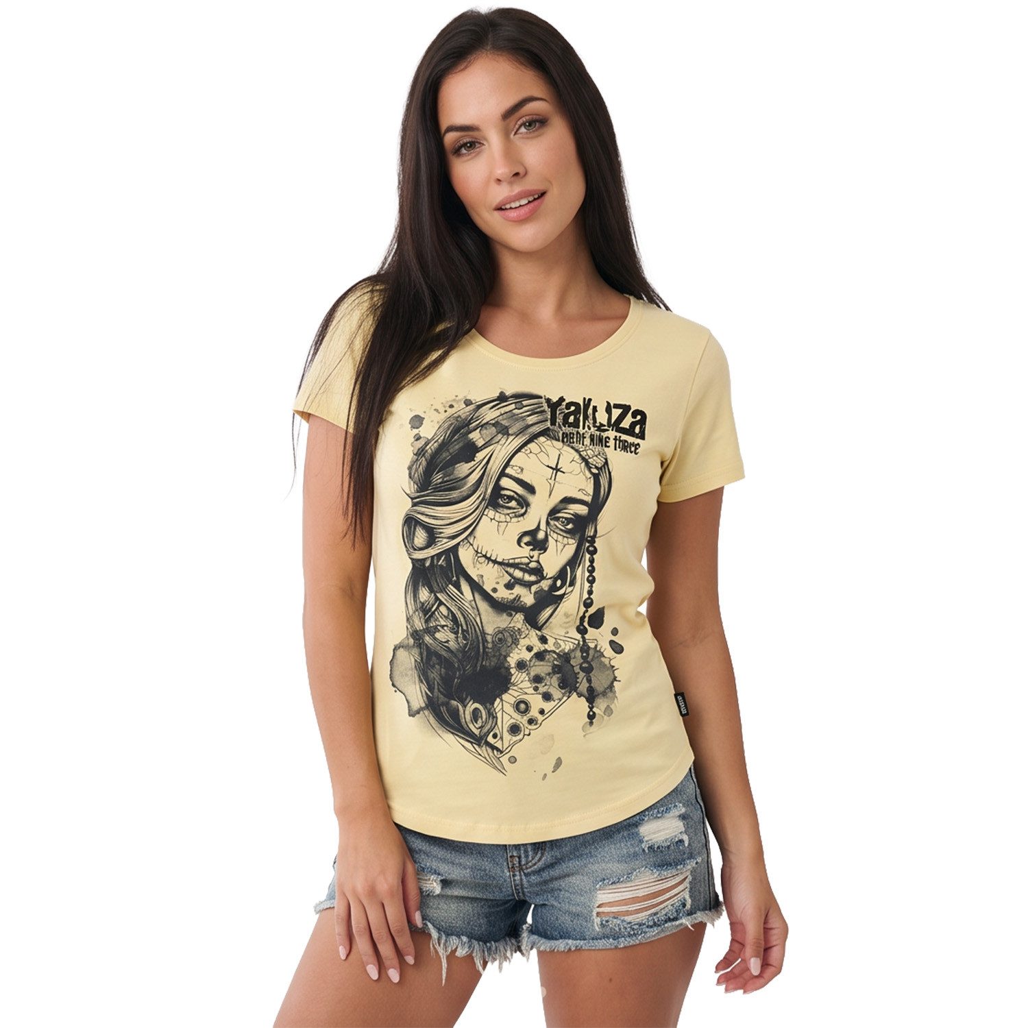 YAKUZA Rundhalsshirt Sorrow