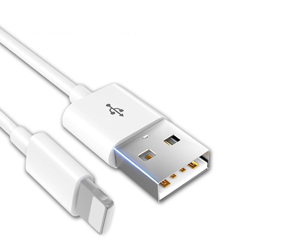 Ventarent Ladeset passt für iPhone 6 7 8 11 12 13 14 X Xs Xr Xs Max Mini iPad USB-Ladegerät (500,00 mA, Set, 2-tlg., 1x Adapter USB-A + 1x Ladekabel USB-A auf Lightning, Netzteil 10 Watt)