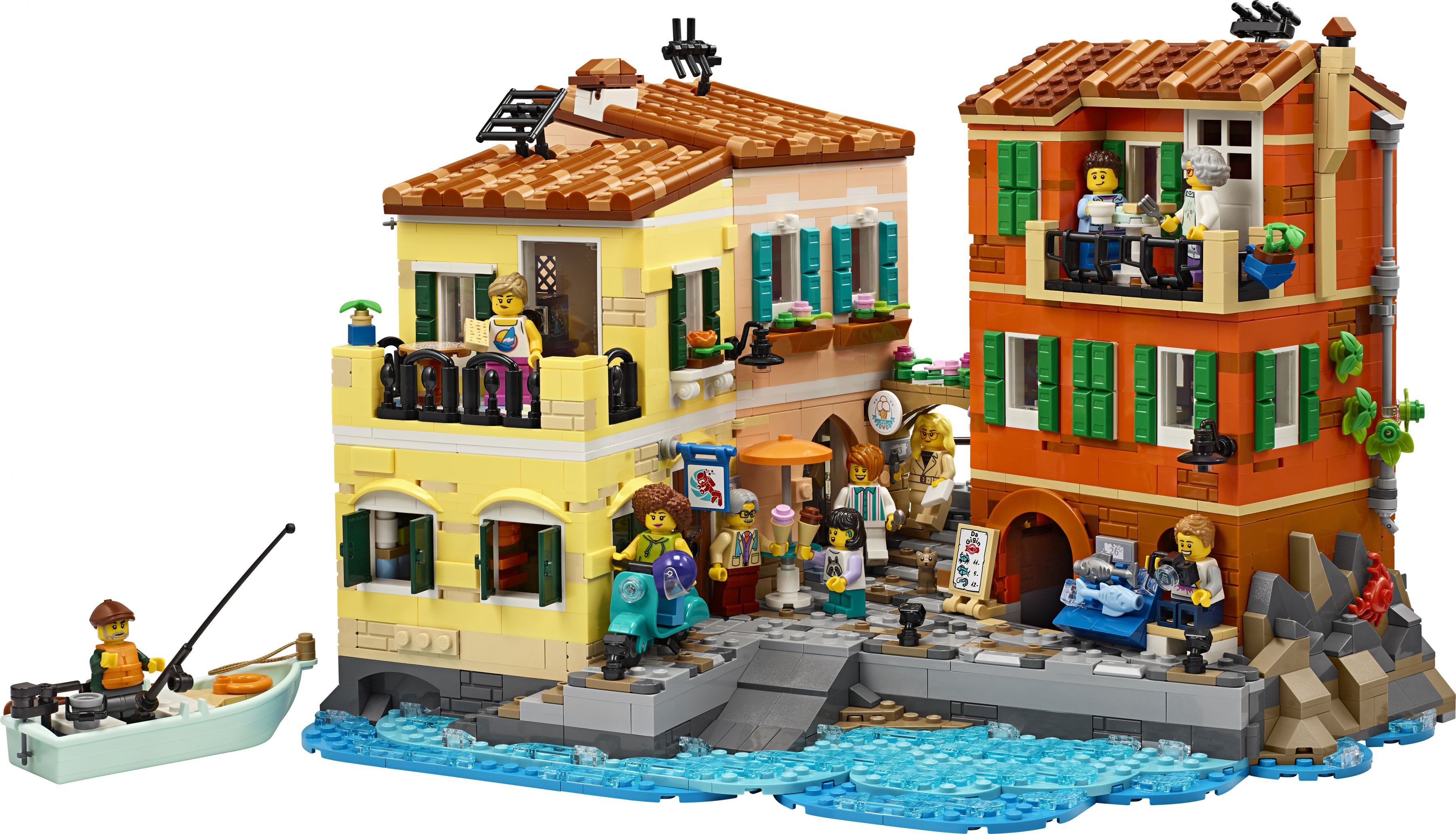 LEGO® Ideas 21359 Die Italienische Riviera Konstruktionsspielsteine günstig online kaufen
