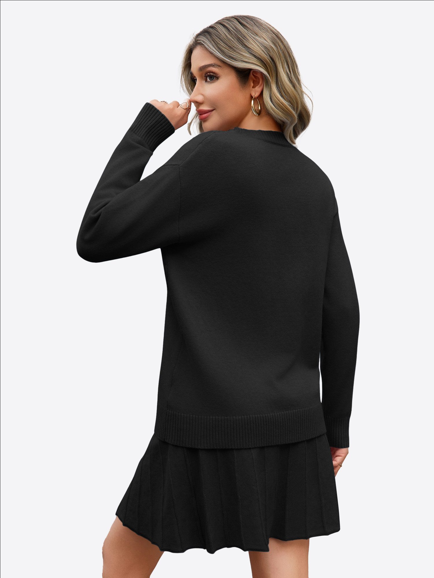 Imily Bela Strickpullover Damen 2-teilige Pullover-Sets (Set, 2-tlg., Stric günstig online kaufen