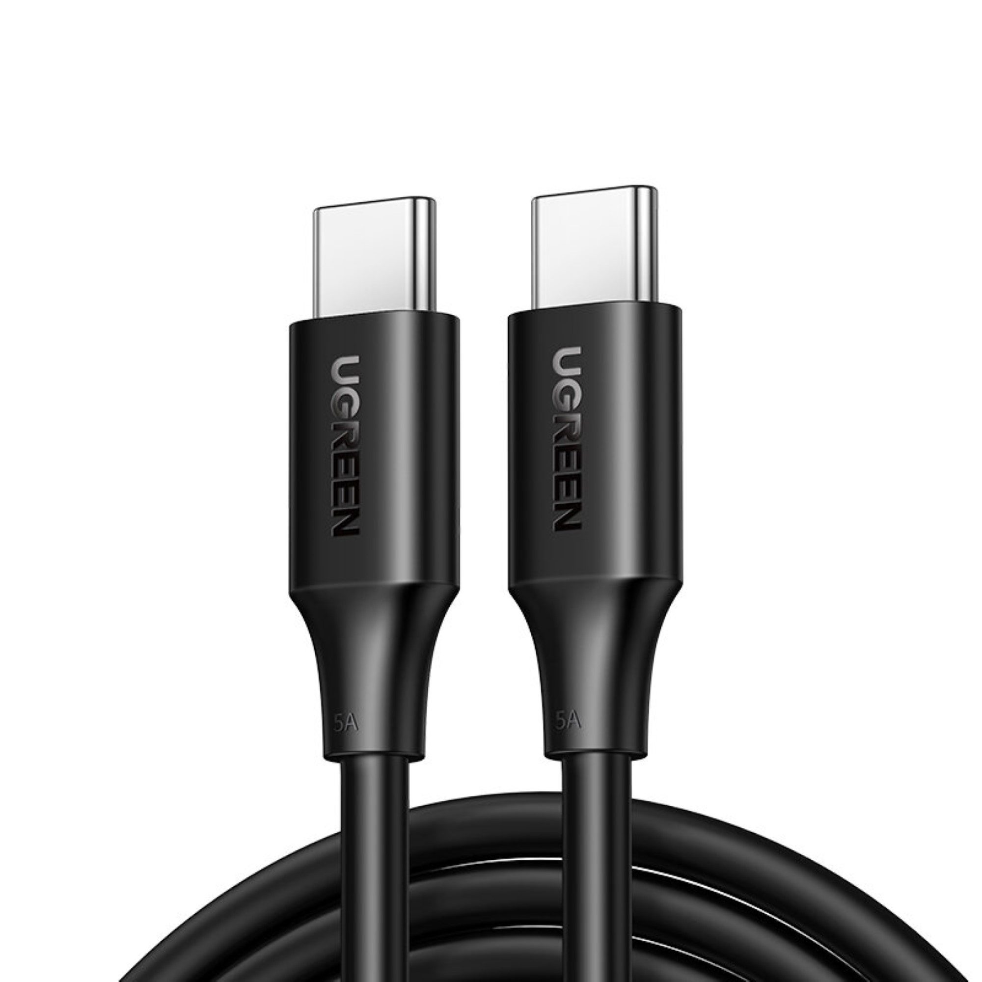 UGREEN US562 USB-C auf USB-C PD Schnellladekabel 1,5 m Schwarz Smartphone-Kabel