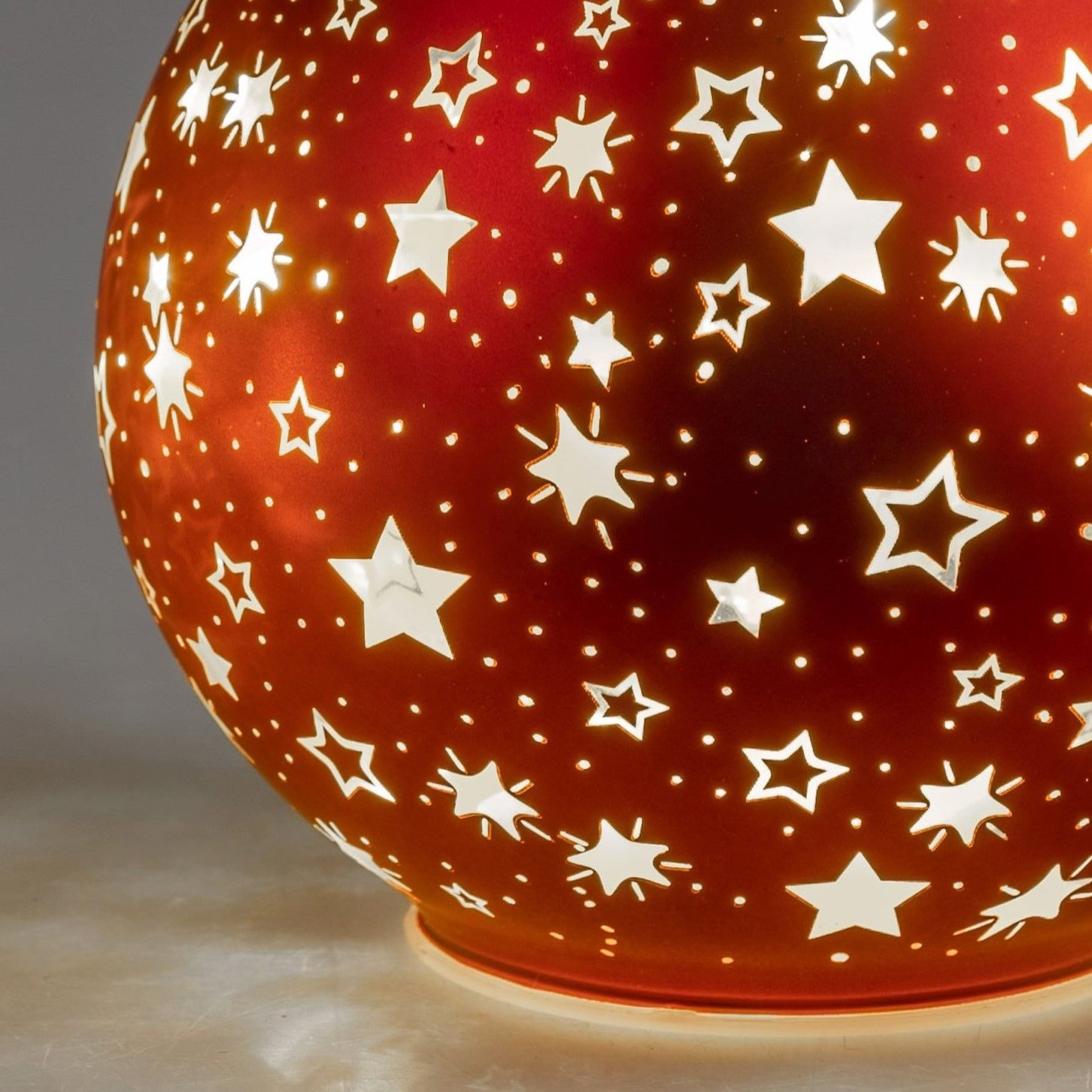 formano Dekofigur Red Stars, Mit Timerfunktion, Rot, Motiv: Sterne günstig online kaufen