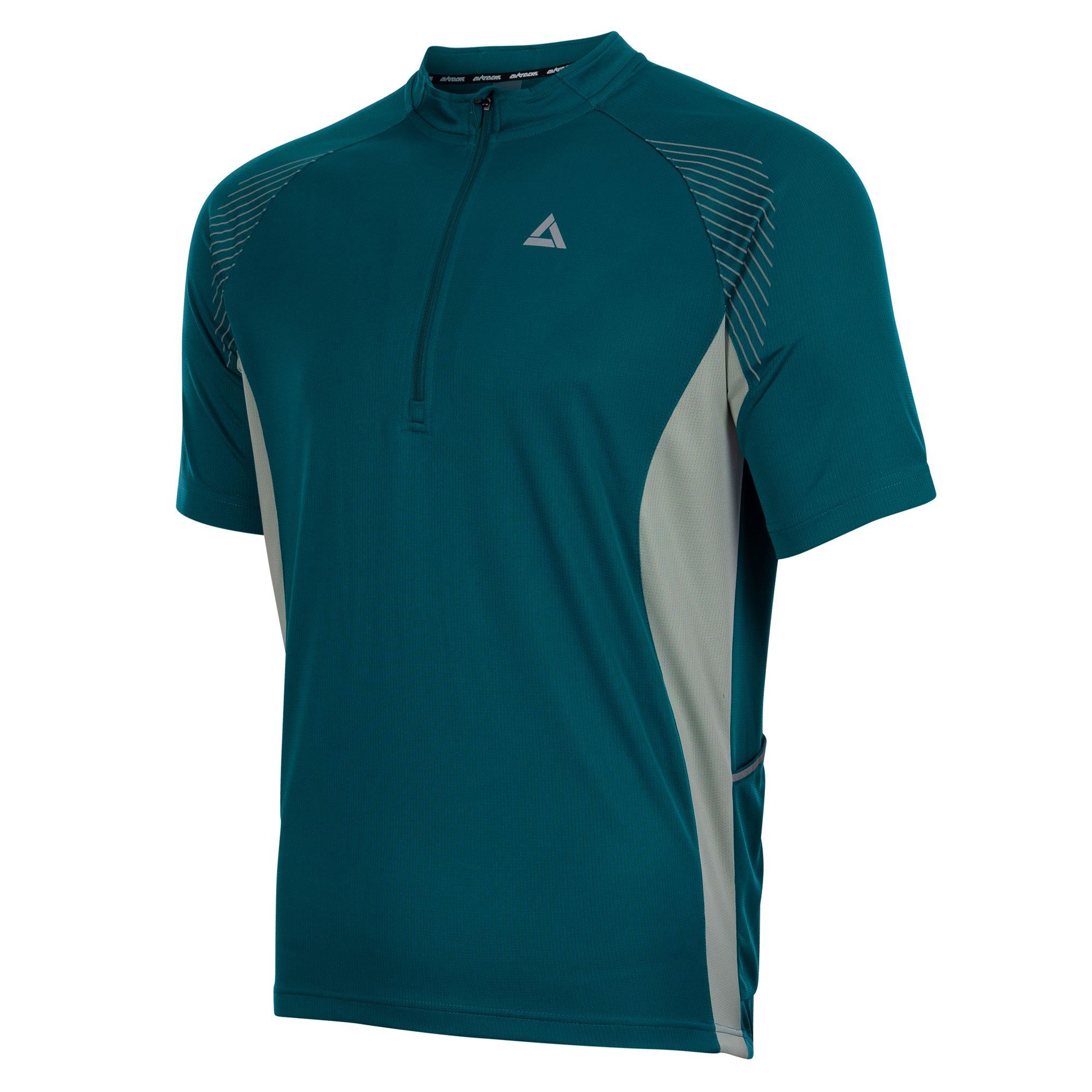 Airtracks Radtrikot Herren Fahrradtrikot Kurzarm Team II (atmungsaktives Radtrikot - Jersey mit Quick Dry & Anti-UV) » S M L XL XXL XXXL «