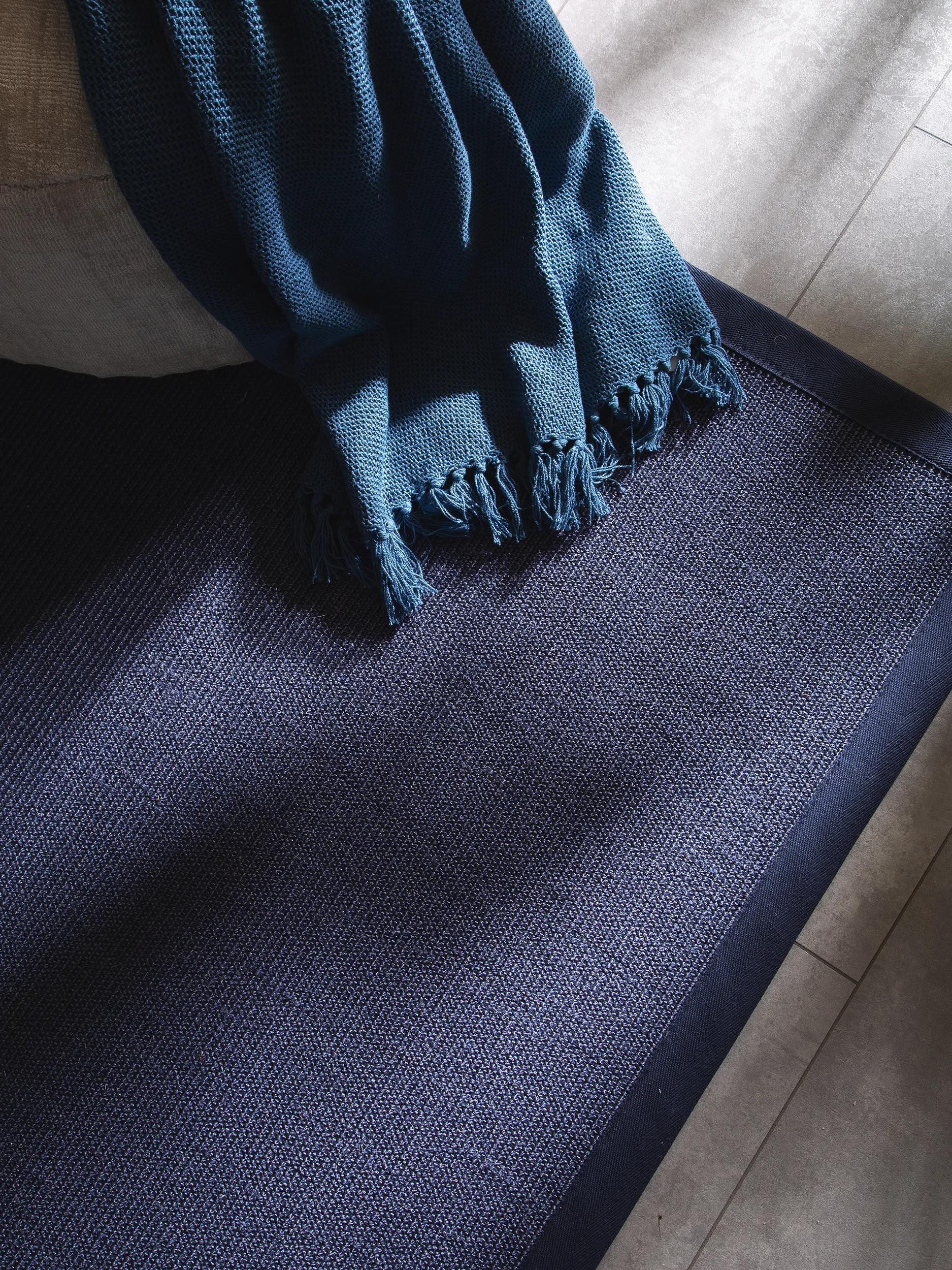 benuta Sisalteppich Sana, quadratisch, Höhe: 5 mm, 100% Sisal Naturfaser, Teppich Wohnzimmer, Esszimmer, Schlafzimmer