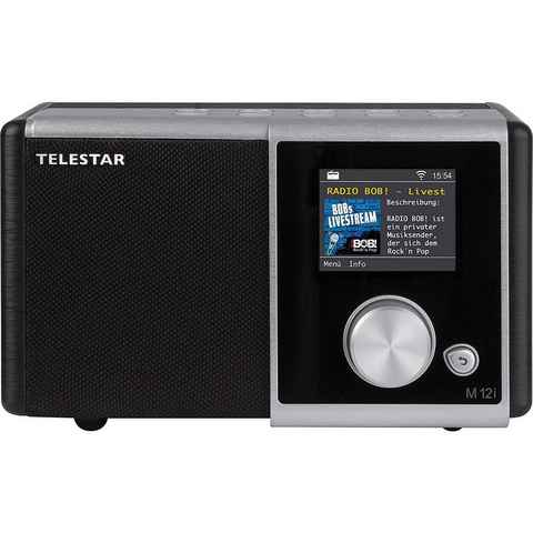 TELESTAR DIRA M 12i Internetradio USB Musikplayer MP3 Speichertasten Internet-Radio (Internetradio, 15 W, digitaler Soundprozessor (DSP) und Equalizer)