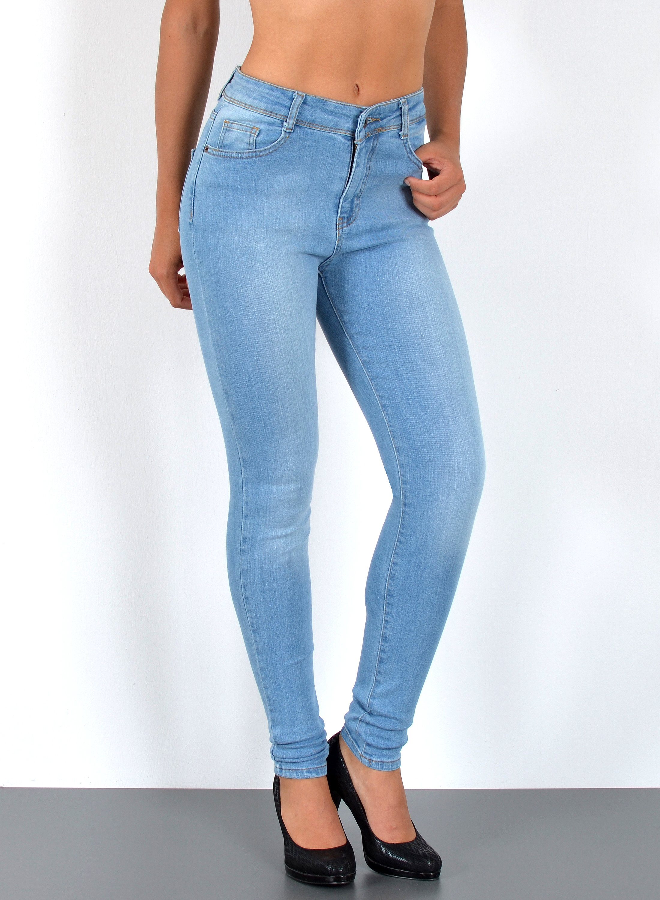 ESRA Skinny-fit-Jeans S500 High Waist Skinny günstig online kaufen