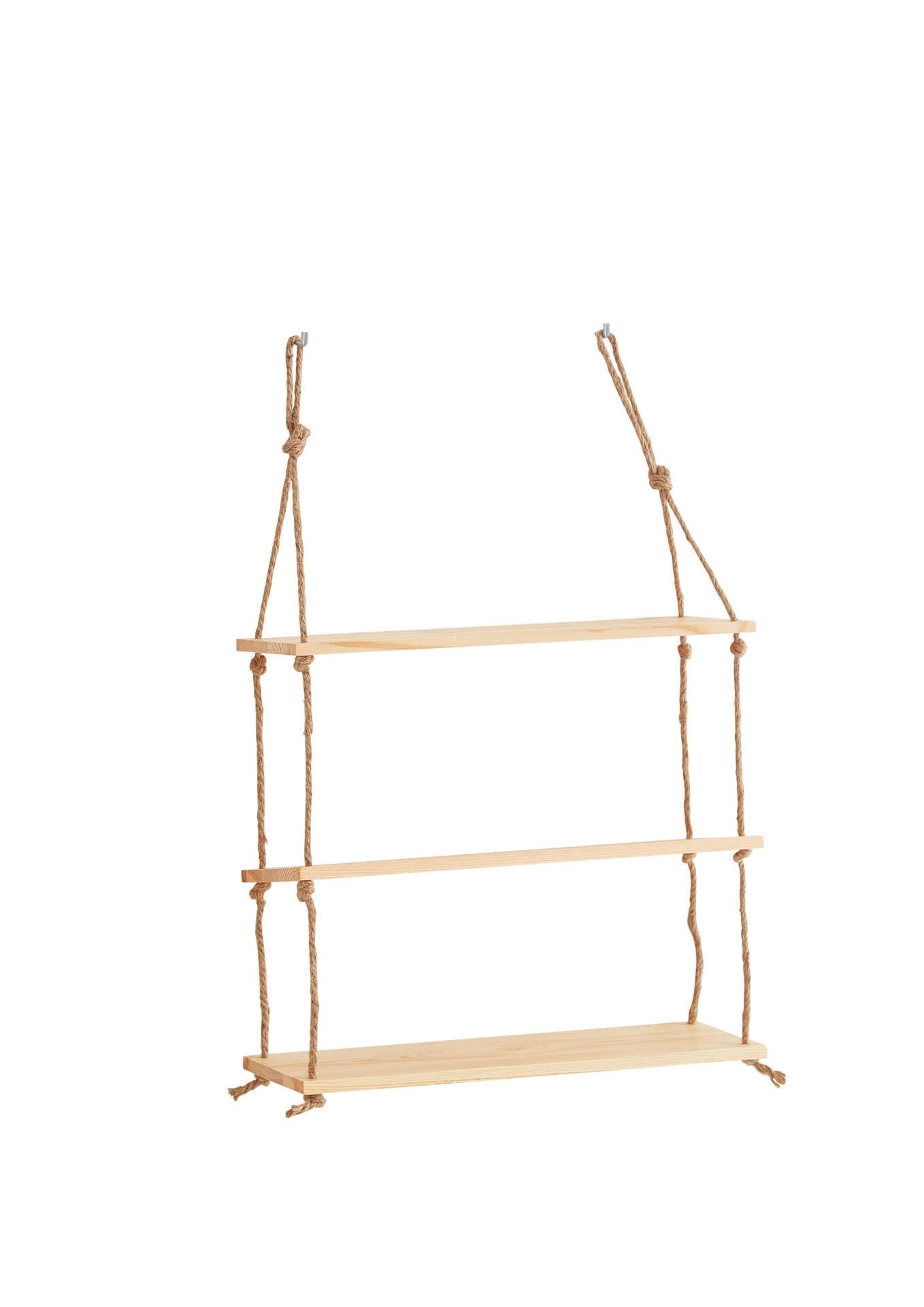 freiraum Hängeregal Sven, in Pinienholz, Echtholz - 50x75x15cm (BxHxT)