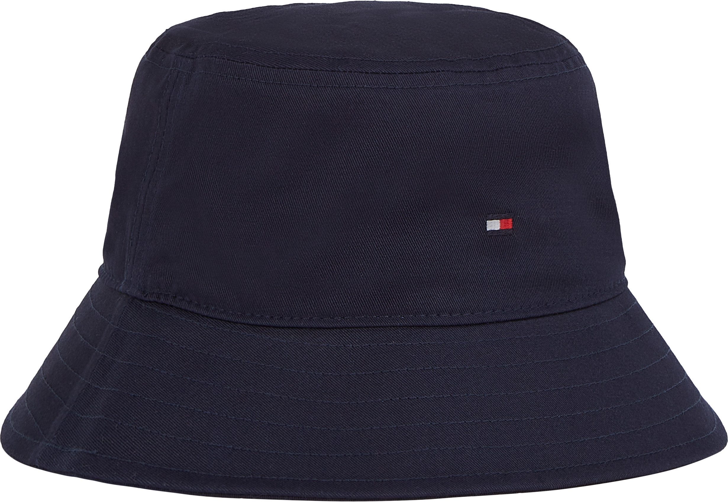 Tommy Hilfiger Fischerhut SMALL FLAG BUCKET HAT Logostickerei, Sonnenschutz günstig online kaufen