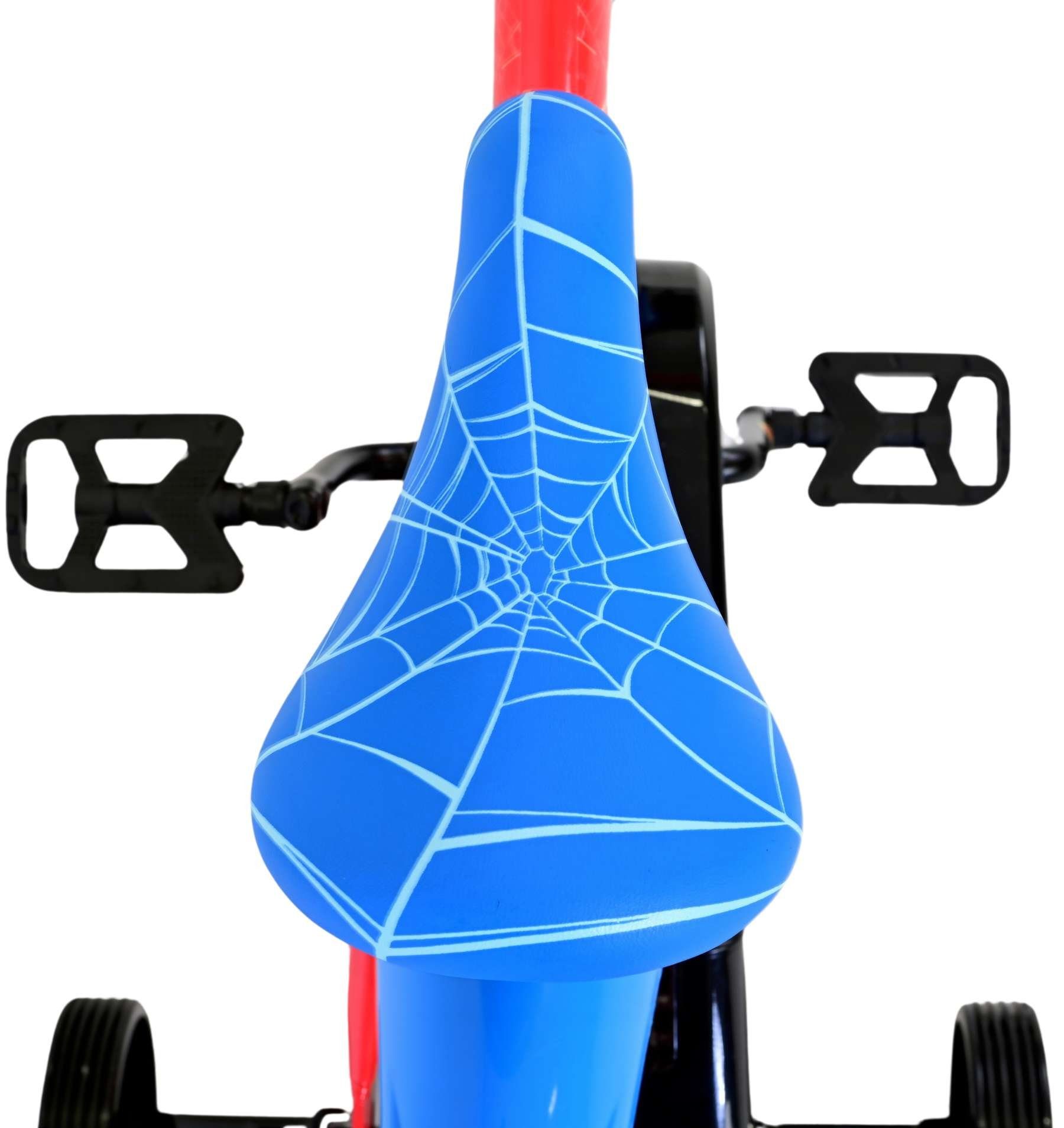 Volare Kinderfahrrad Volare Marvel Spider-Man Kinderfahrrad für Jungen - 14 Zoll in Rot, (1-tlg), kinderfreundlich, Luftbereifung, Rücktrittbremse