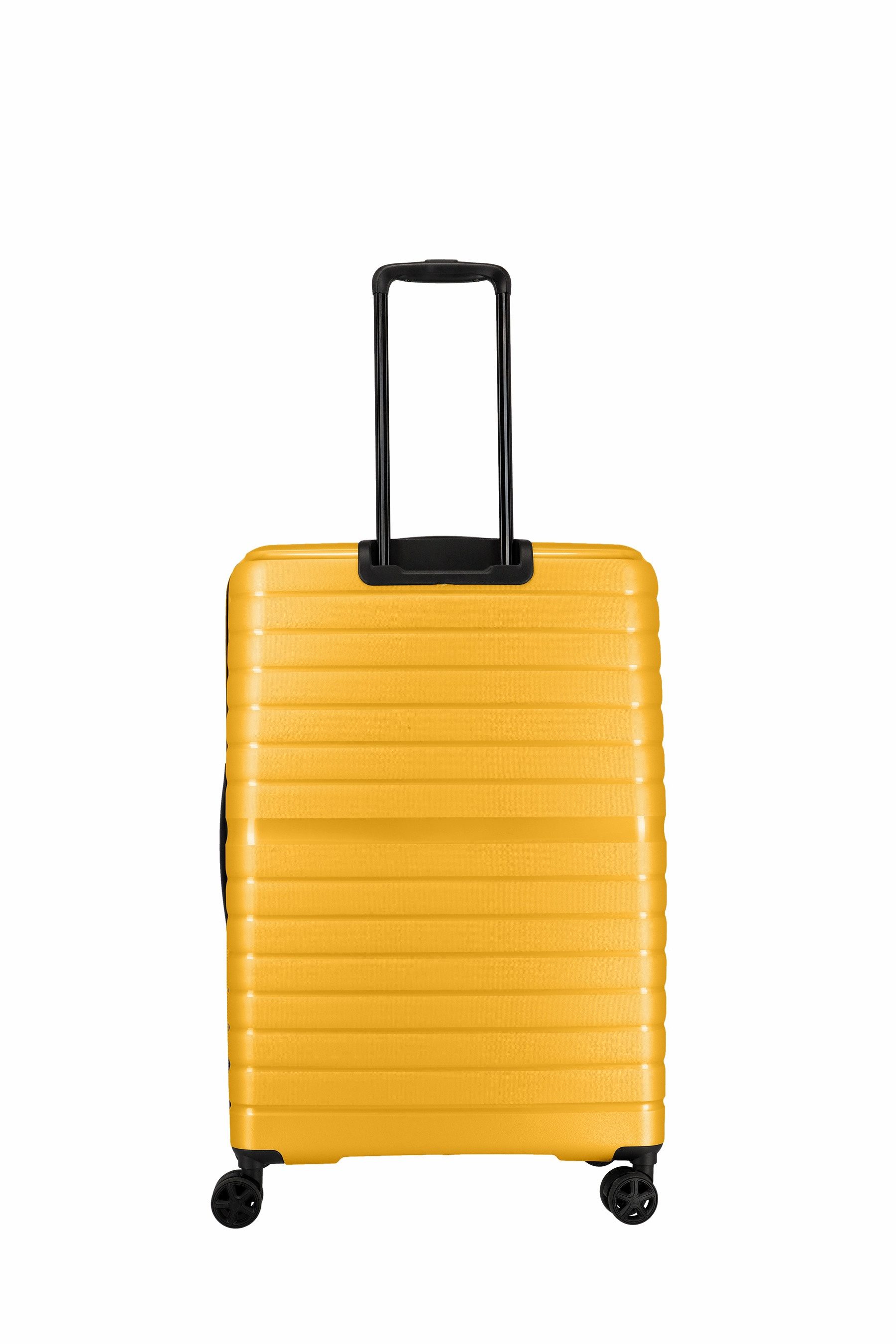 travelite Hartschalen-Trolley Trient, alle Größen Polypropylen, Gelb, Blau, Grau, Bruchfest, Leicht