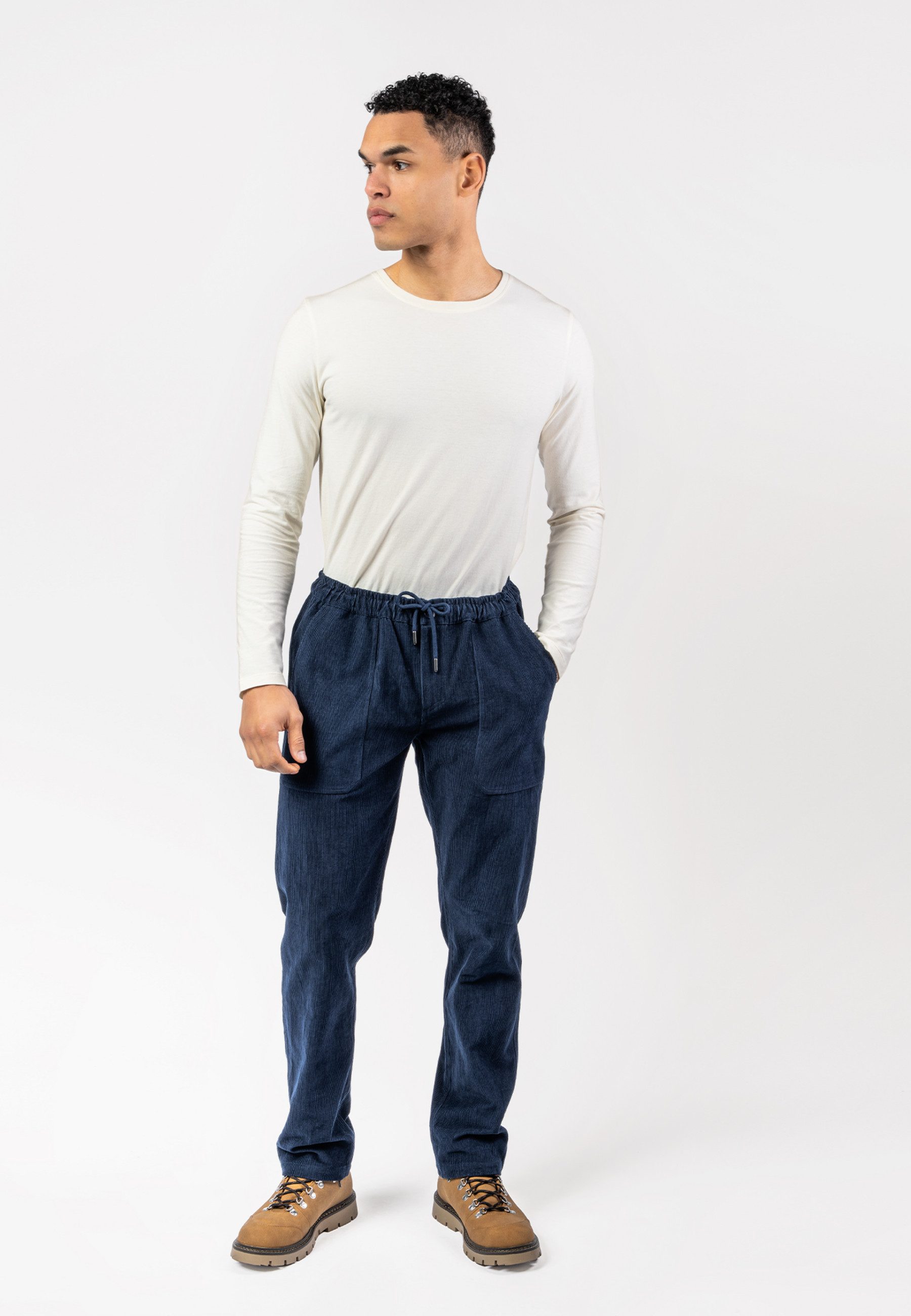 LIVING CRAFTS Cordhose YUSTIN GOTS zertifiziert