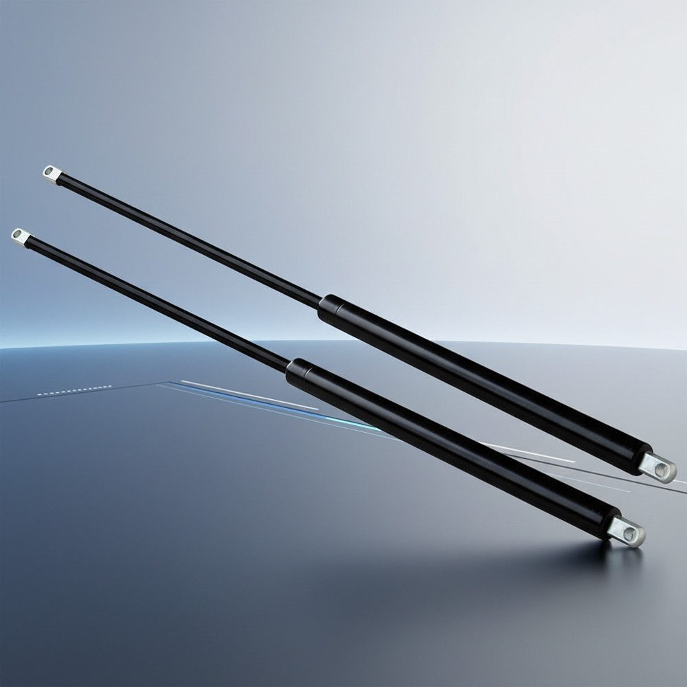 Mucola Druckregler 2x 750N Gasdruckfeder Gasfeder Gasdämpfer Pferdeanhänger, 0,00 mbar, (Doppelteilig, 2-St., Gadruckfeder), Nitrogen Reinheit: 99.999%