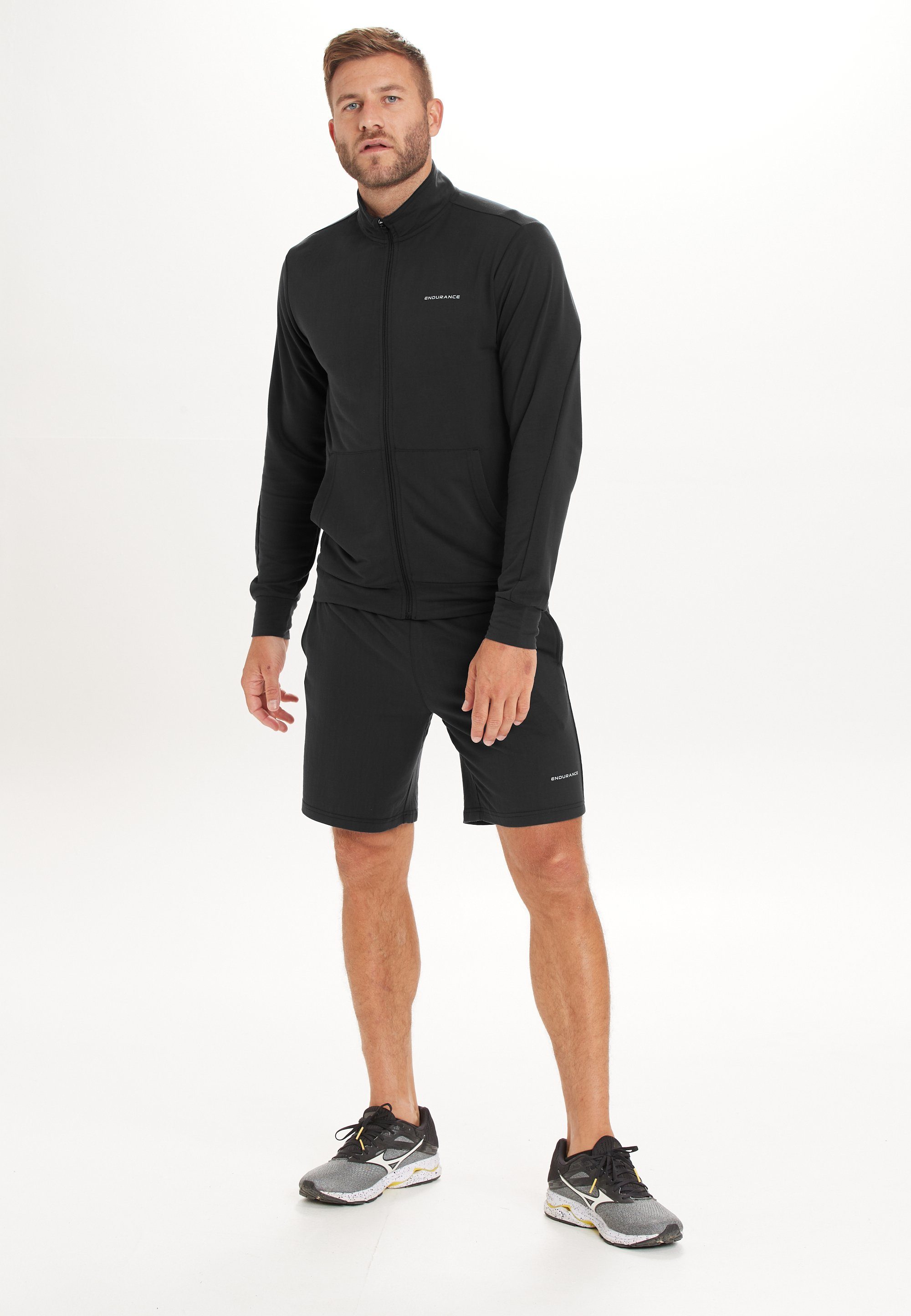 ENDURANCE Shorts Loweer mit schwarz Dehnbund praktischem