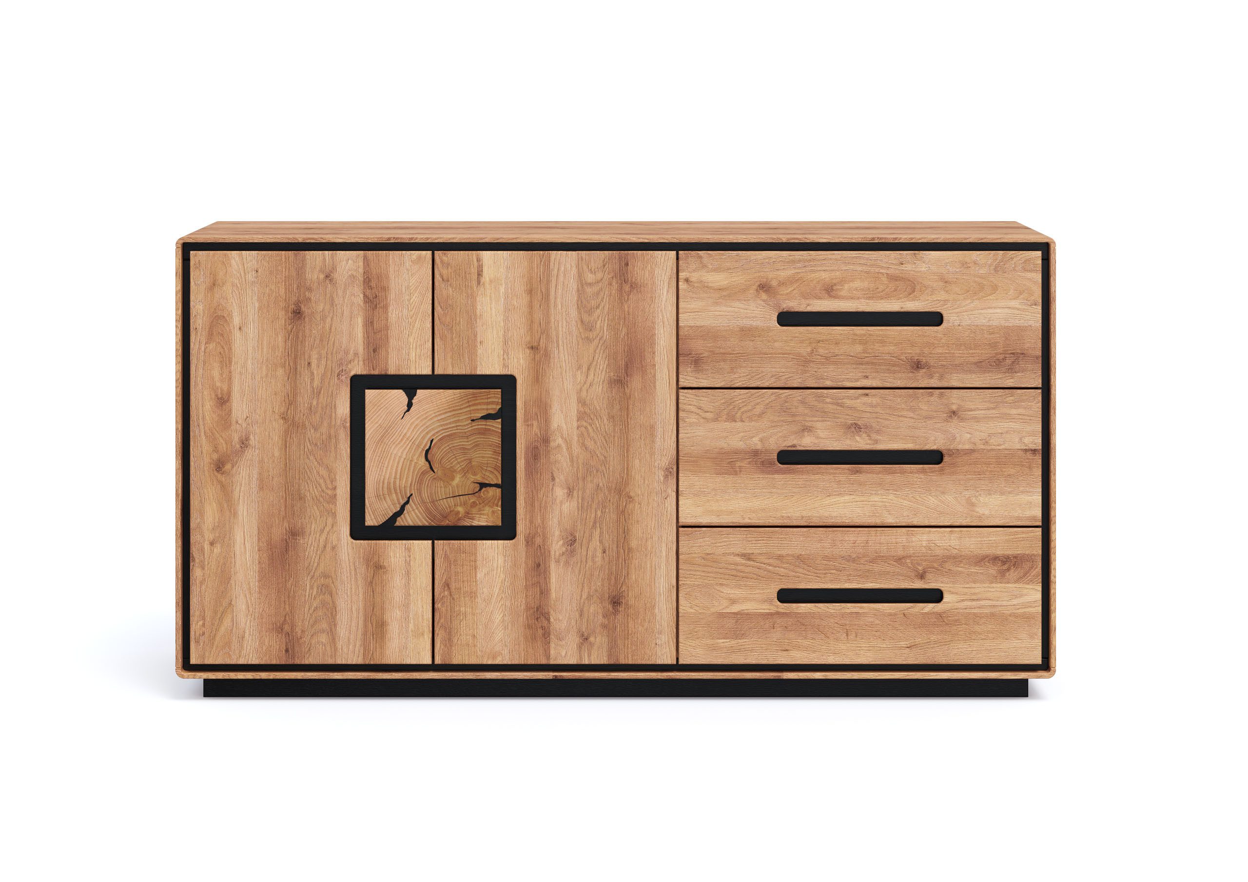 Sideboard Sideboard Kommode 145x77cm Wildeiche Zarah