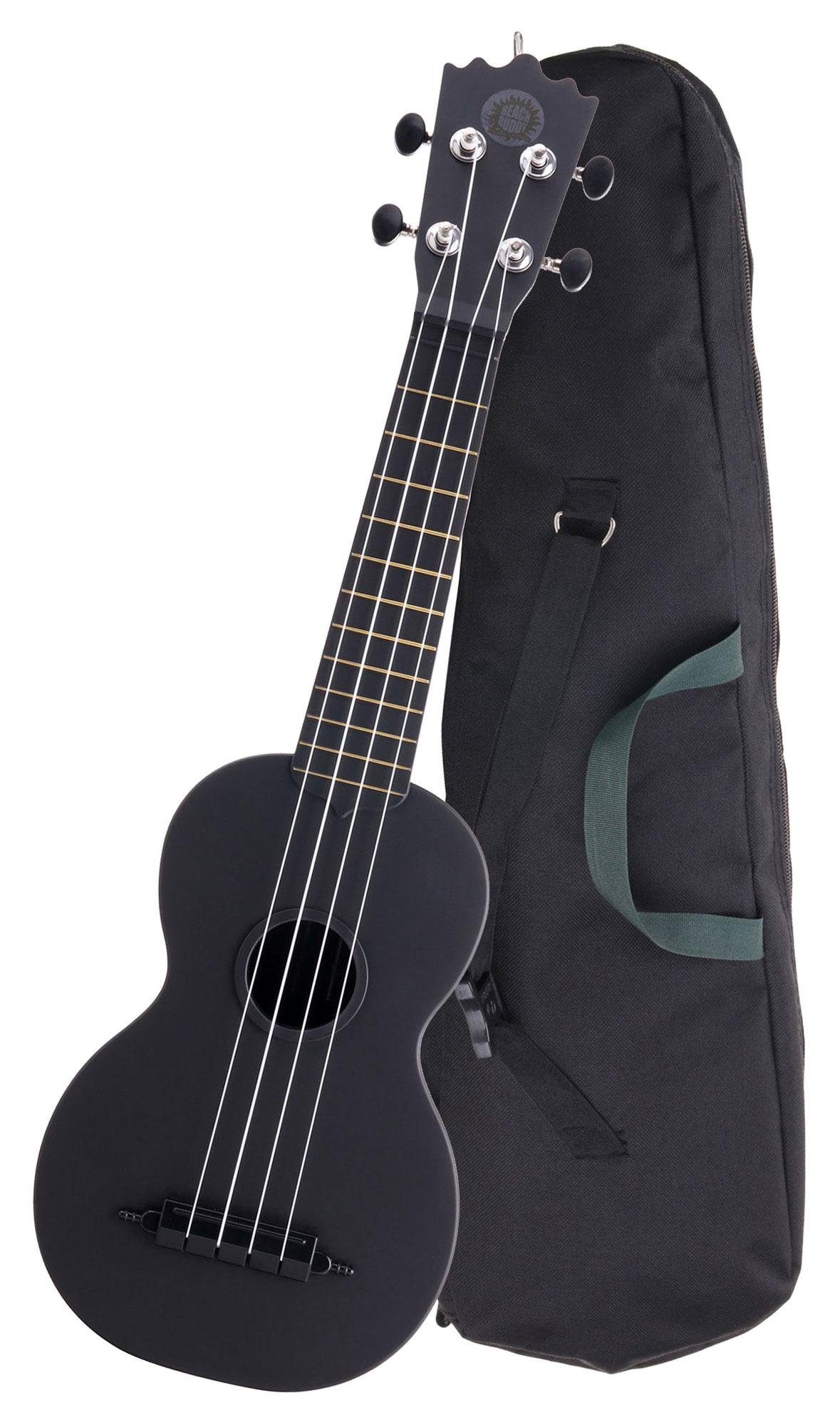 Classic Cantabile Ukulele BeachBuddy aus ABS Material, Sopranukulele, Outdoor & Strand tauglich inkl. Tasche